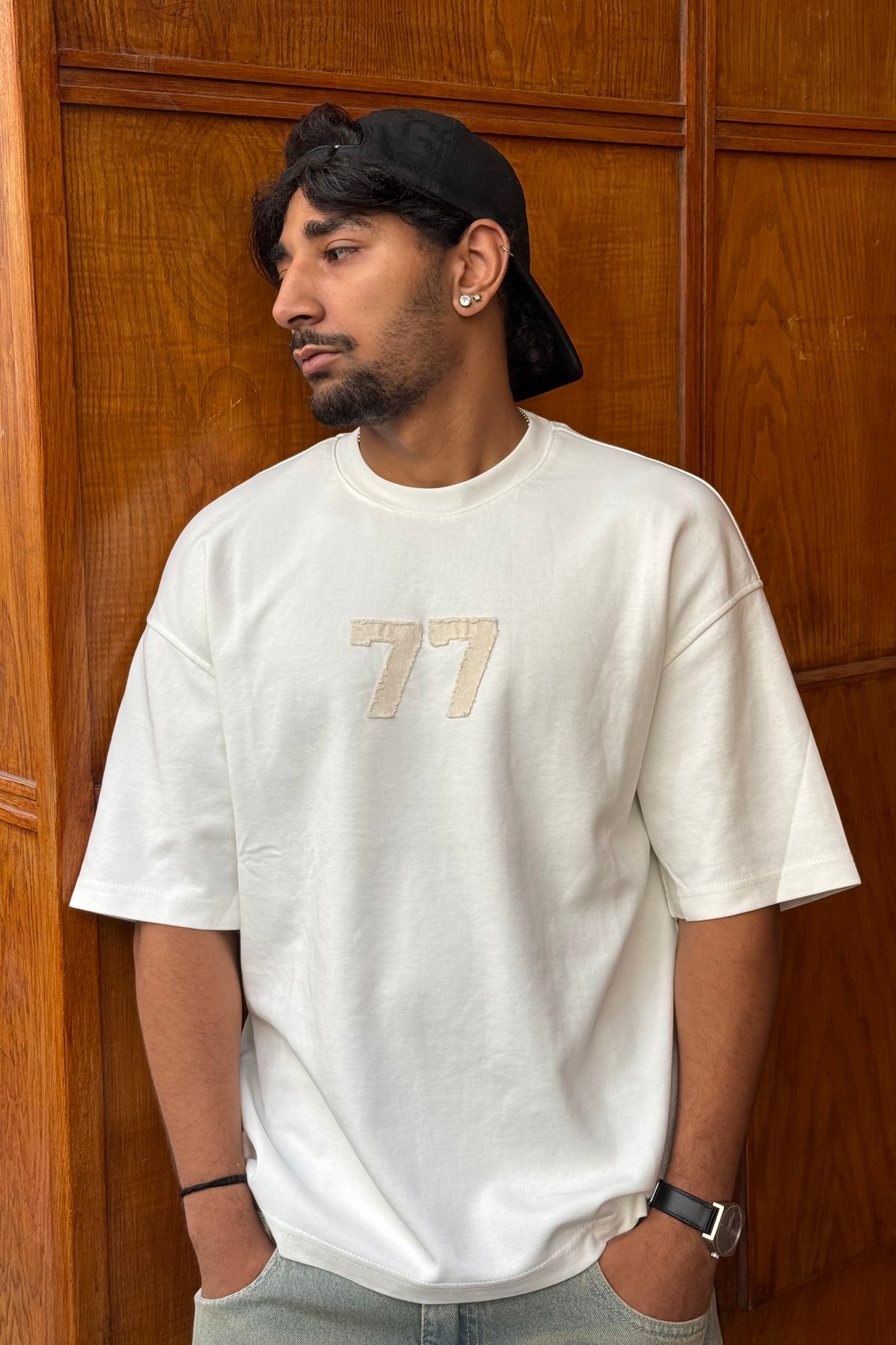 T-SHIRT ES 77 RAVAGE ECRU E71-164