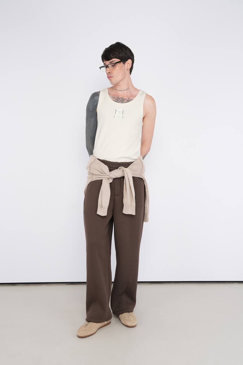 SWEATPANTS BROWN ANT 2829