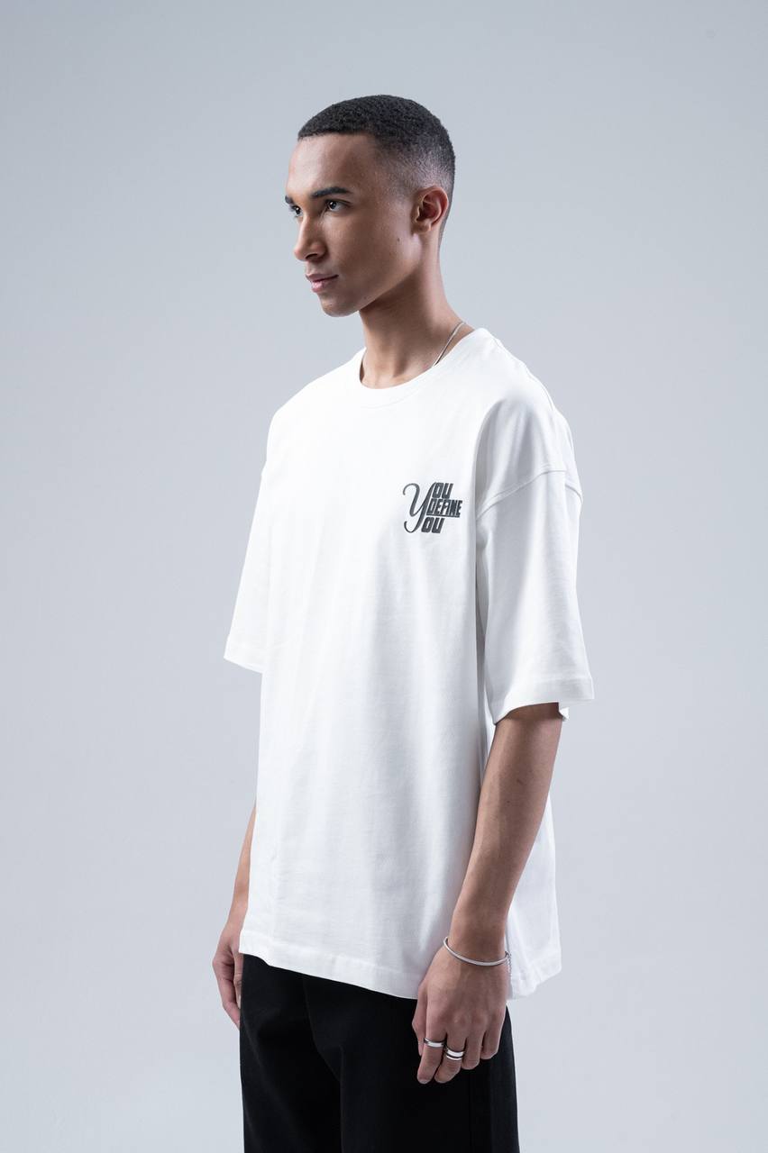 T-SHIRT YOU DEFINE YOU BR WHITE 20-54