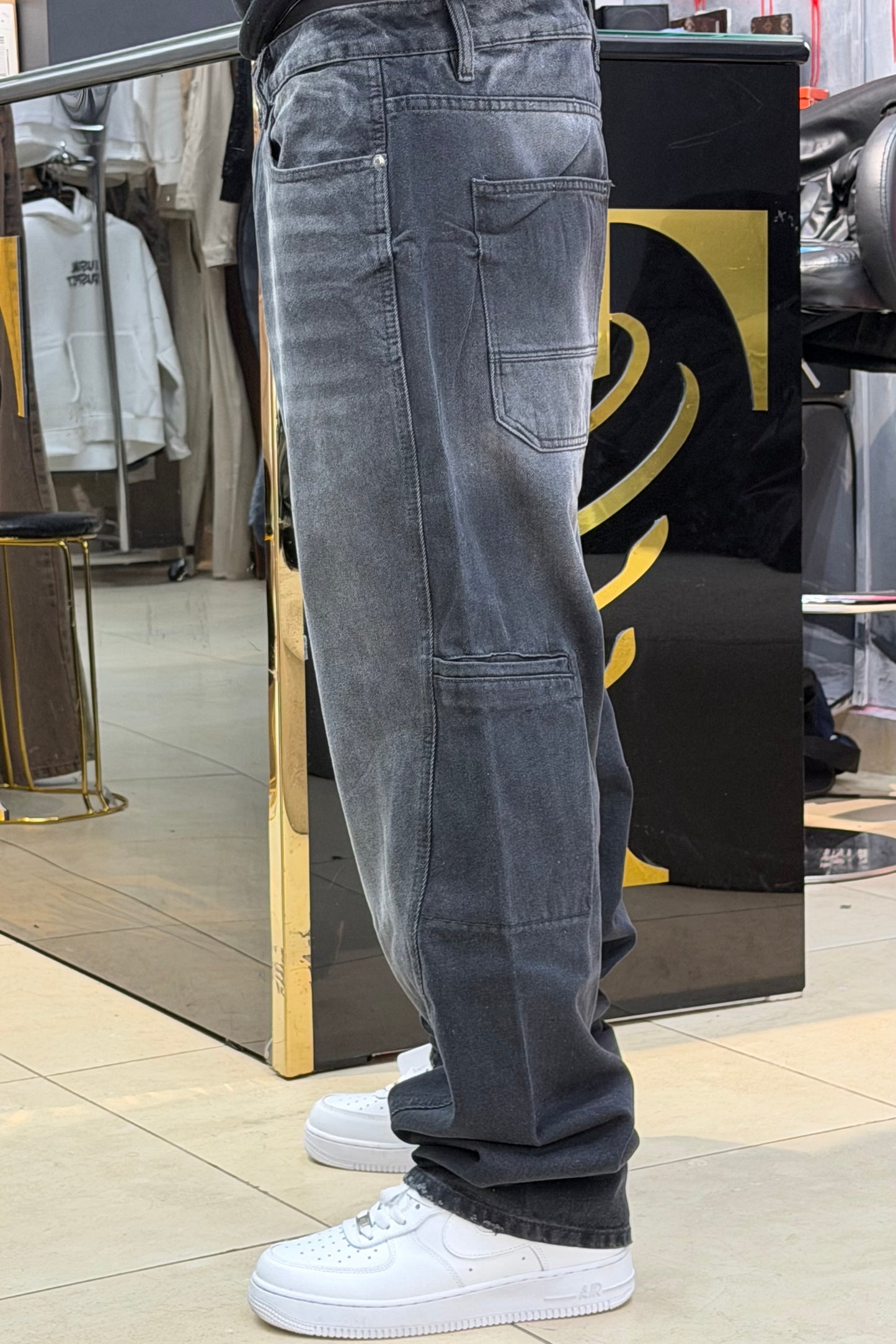 TWISTER JEANS GRIS NOIRE VN