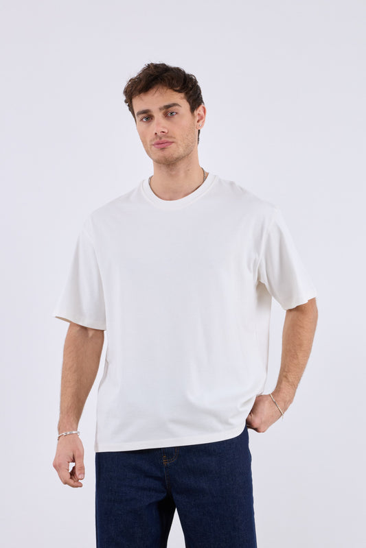 T-SHIRT OVERSIZE BASIC WHITE 261031