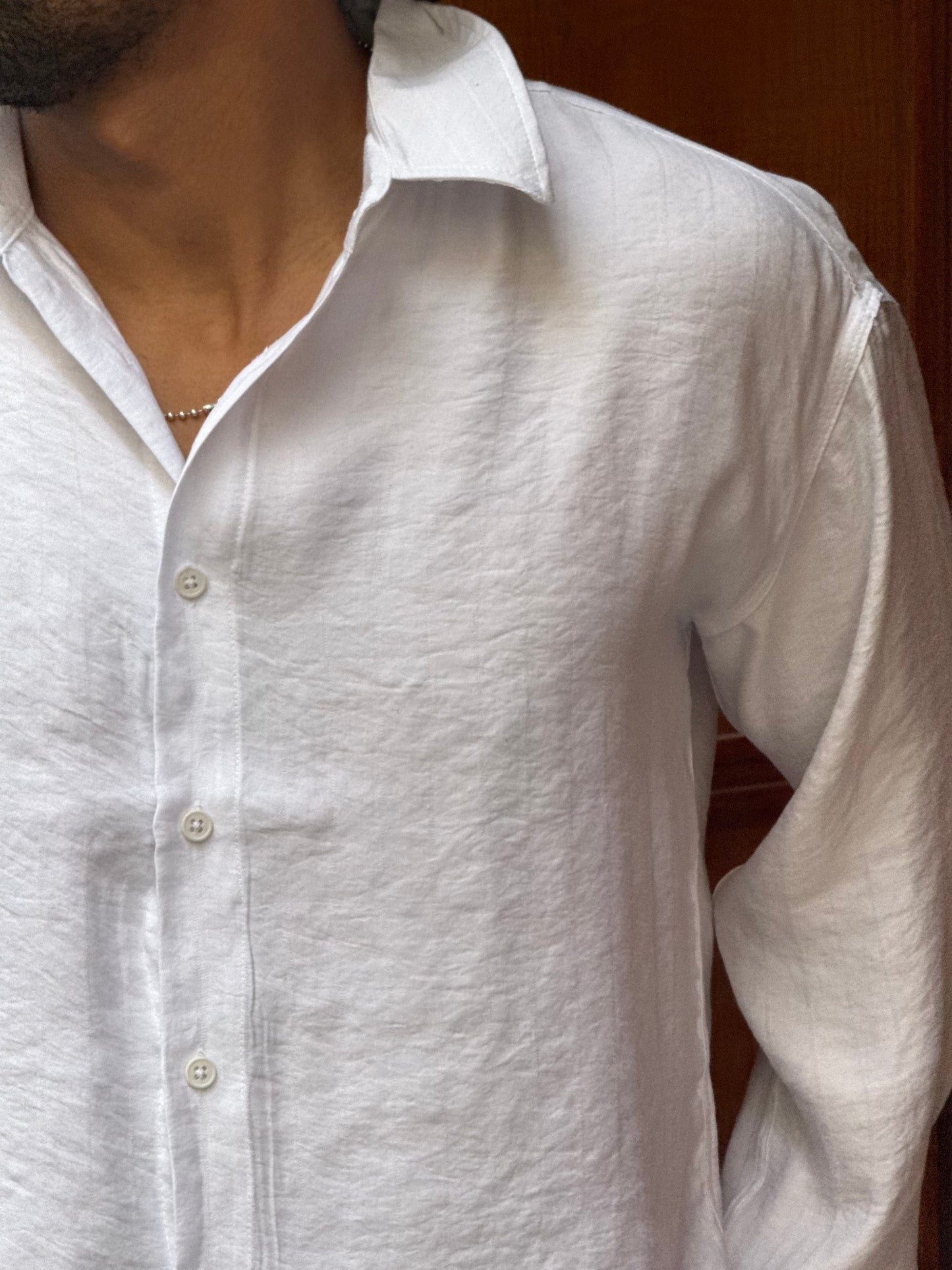 CHEMISE NGR ICE WHITE 013