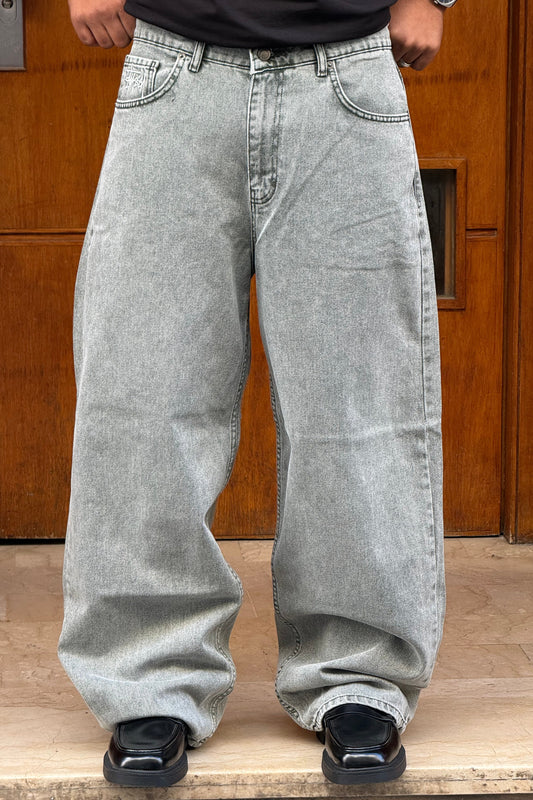 SUPPER BAGGY STUSSY NORMANDY GREY