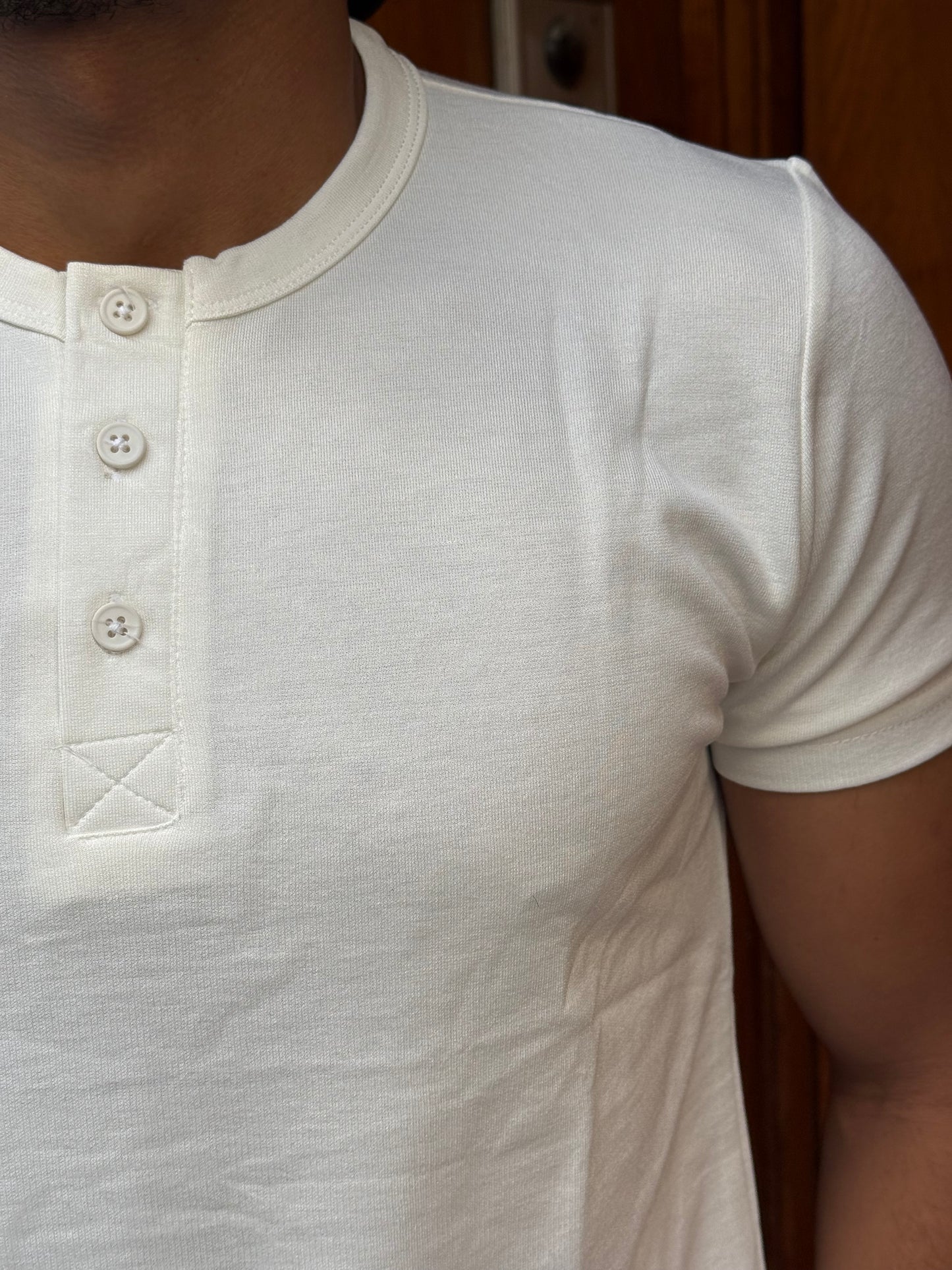 T-SHIRT SLIM FIT WHITE NGR 099