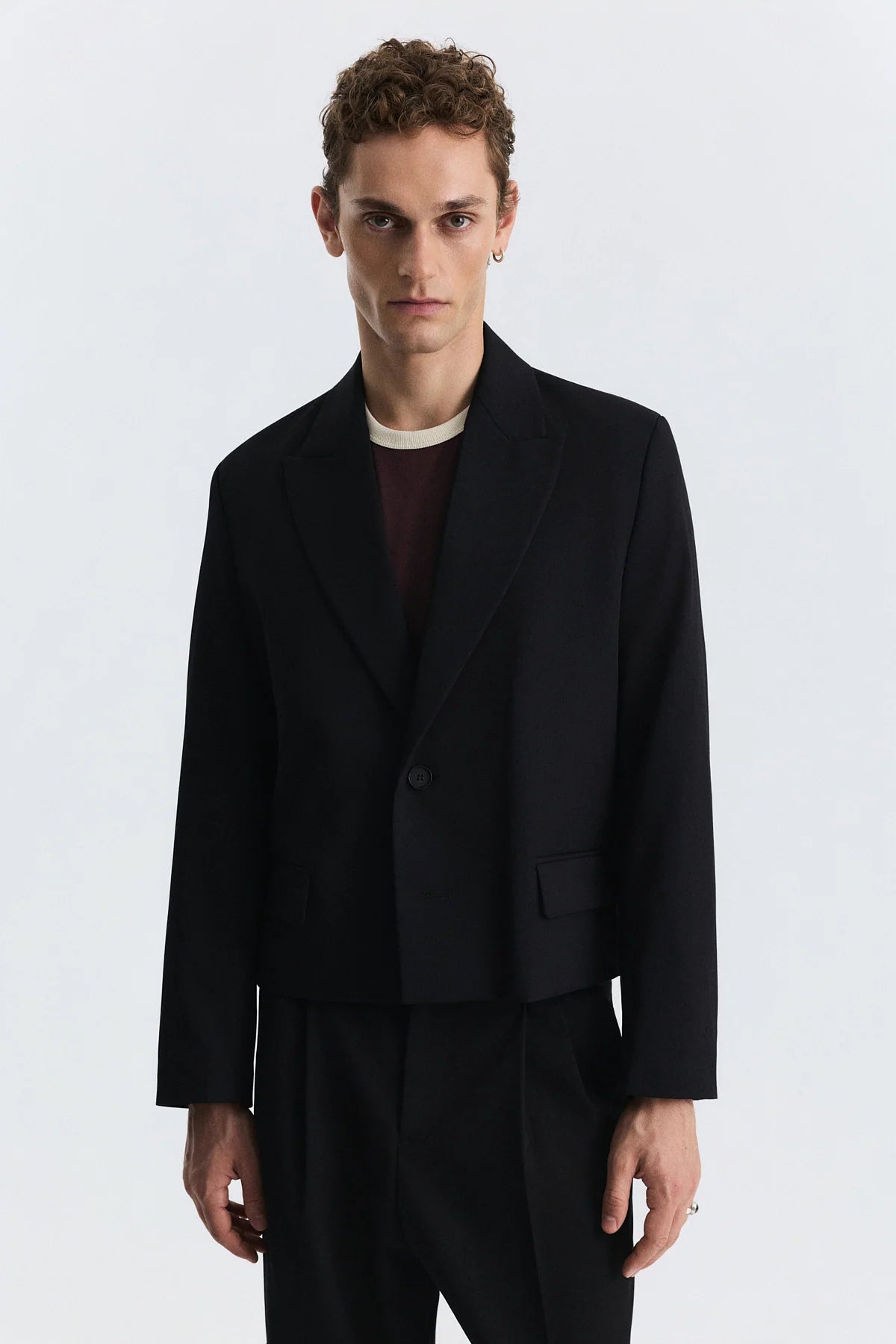 COSTUME CROP BLACK ANT
