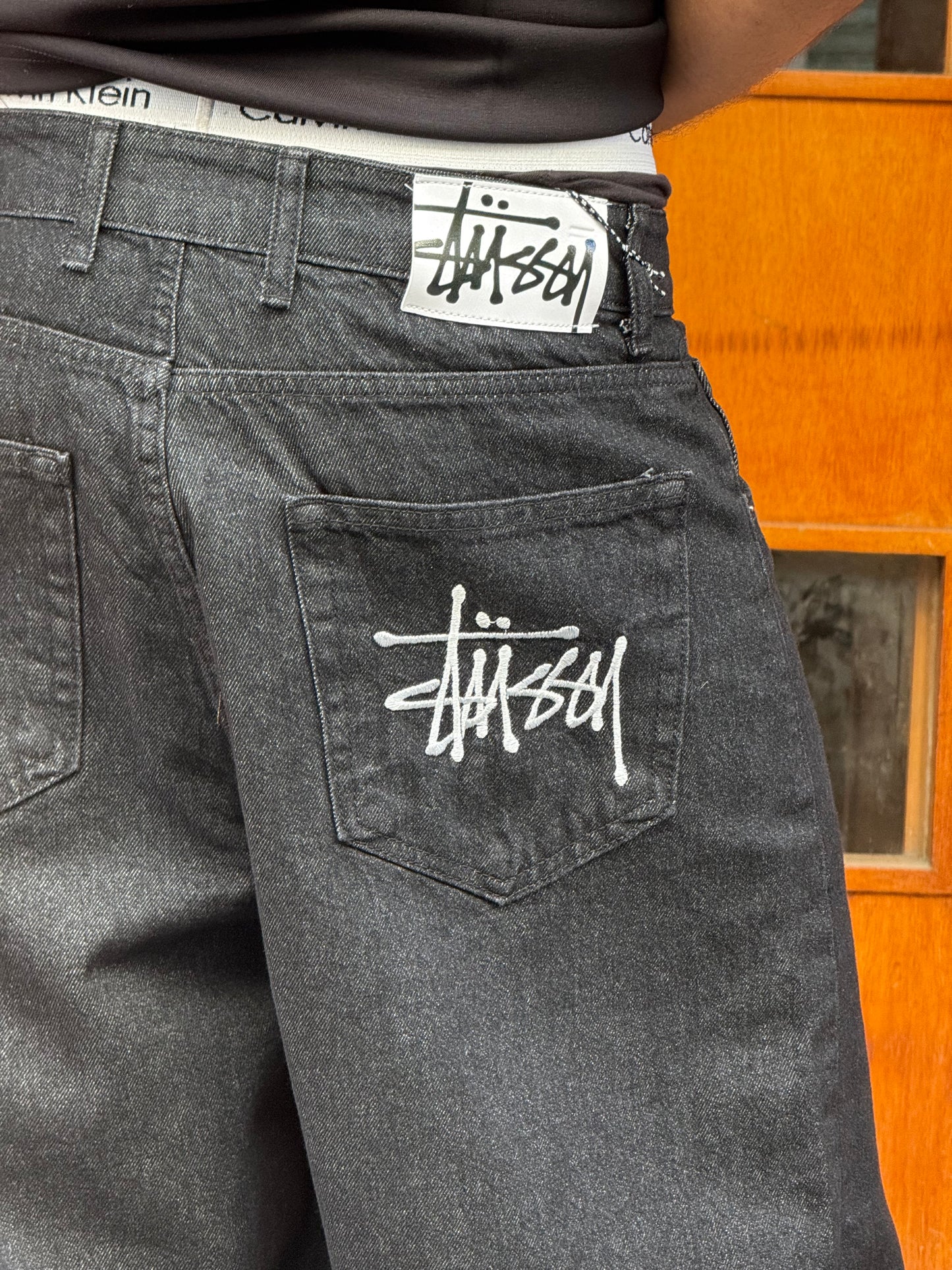 SUPPER BAGGY STUSSY BRIDGE BLACK