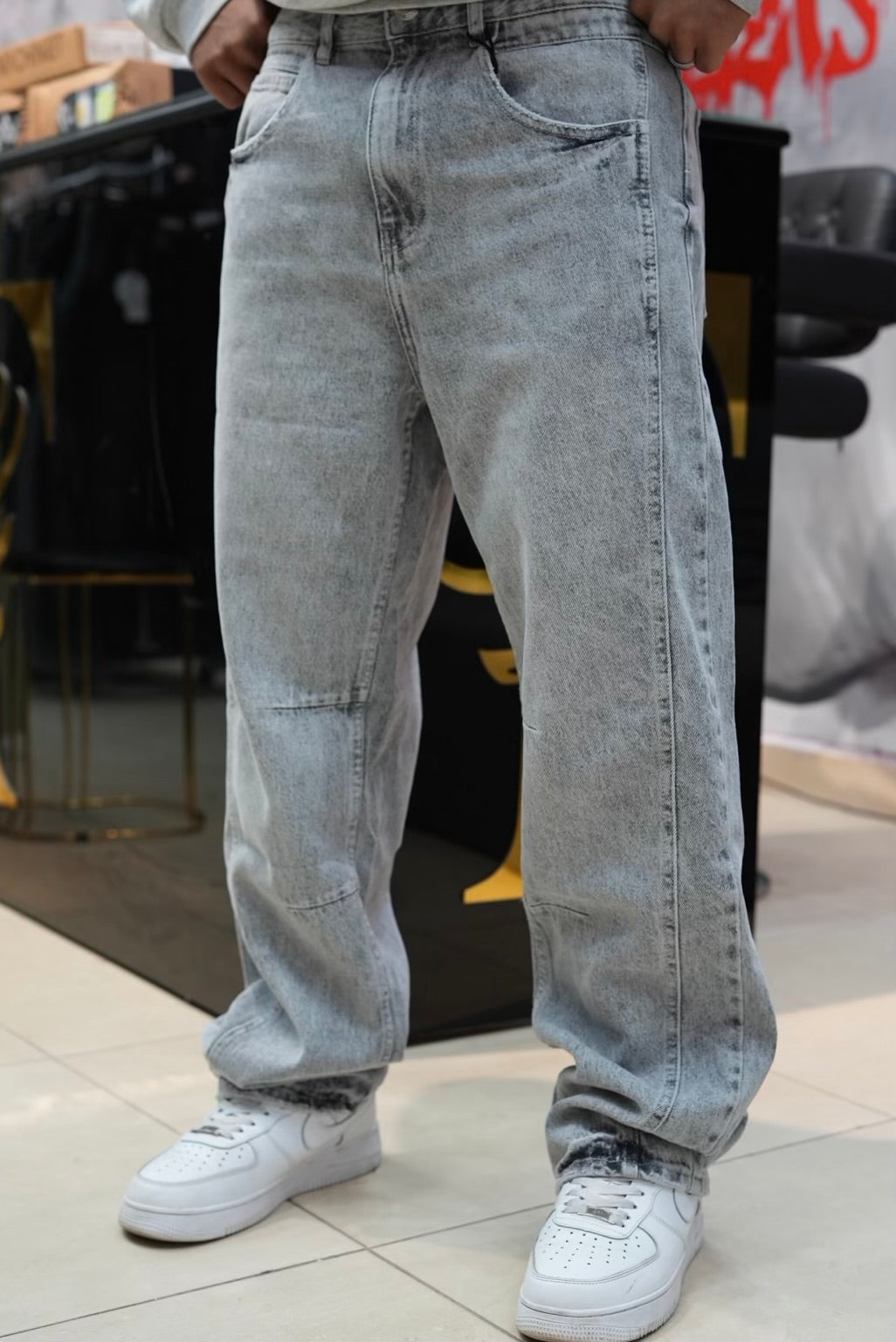 BAGGY JEANS X GREY 2