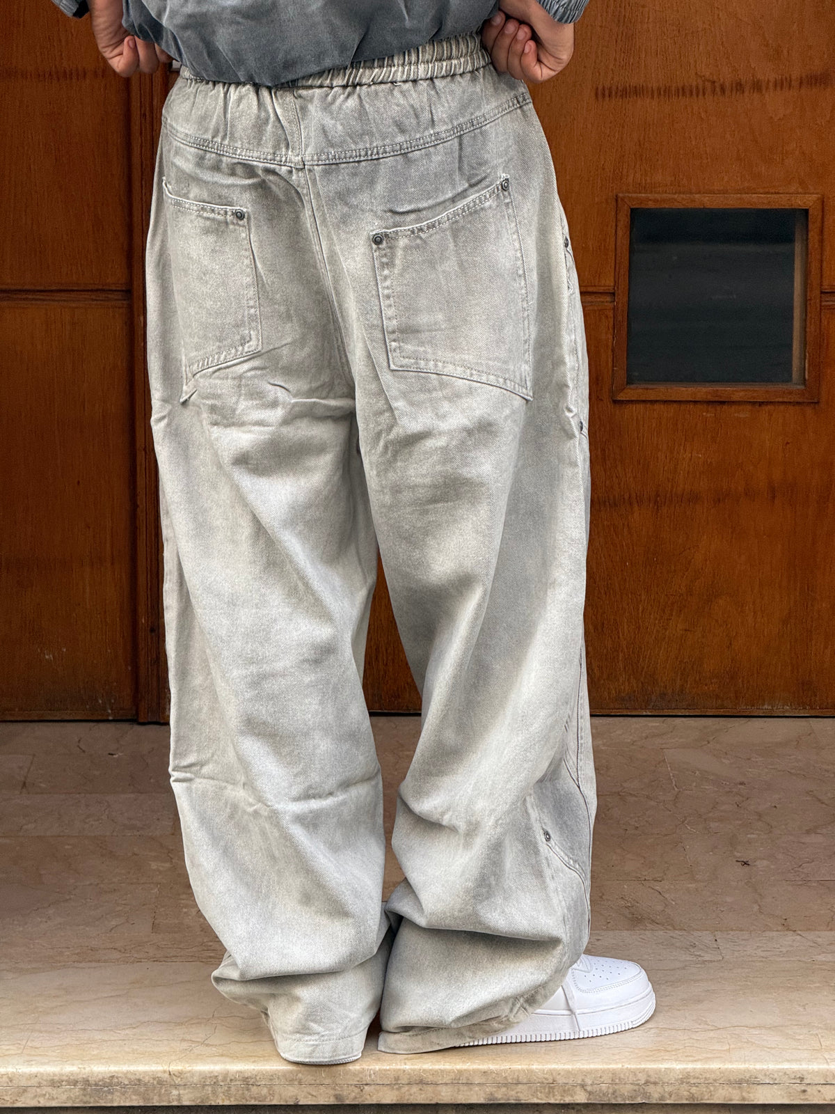 BAGGY JEANS TREETS WHITE WASHED CN