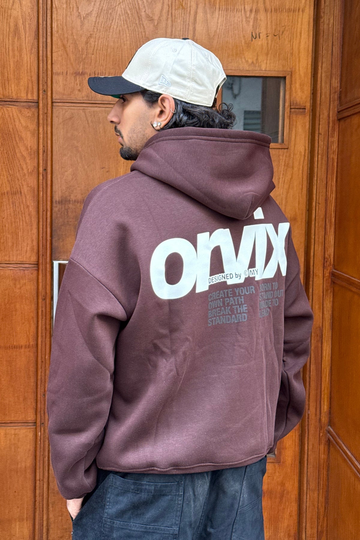HOODIES ORVIX 01 BROWN OVX