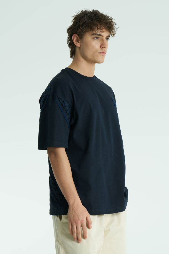 T-SHIRT SW DARK BLUE 5085
