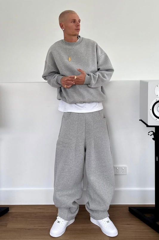 ENSEMBLE SWEET PANTS GREY