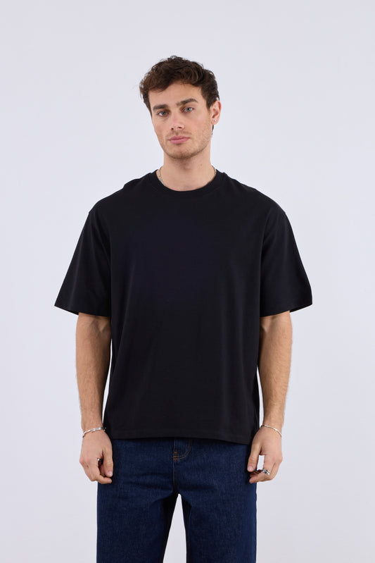 T-SHIRT OVERSIZE BASIC BLACK 261031