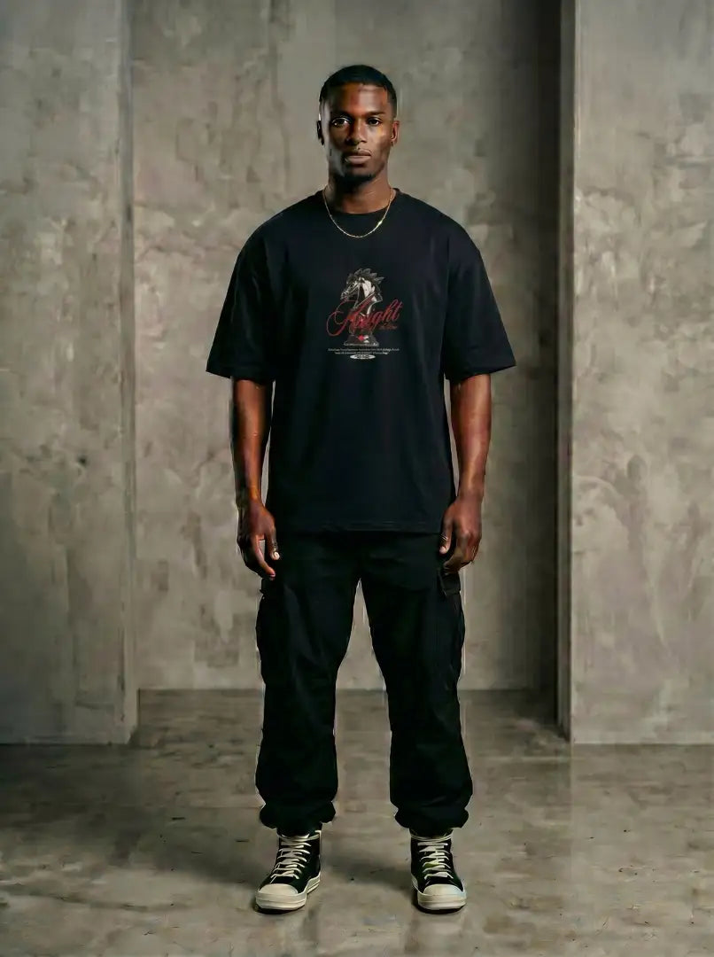 T-SHIRT BU BLACK T-53