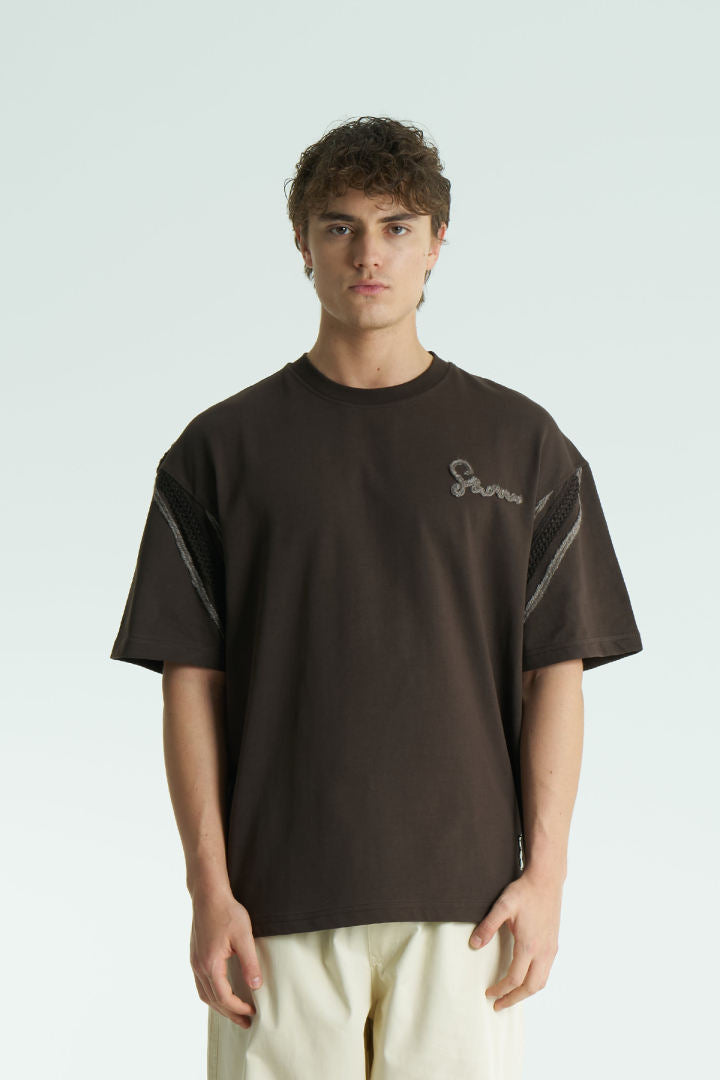 T-SHIRT SW BROWN 5085