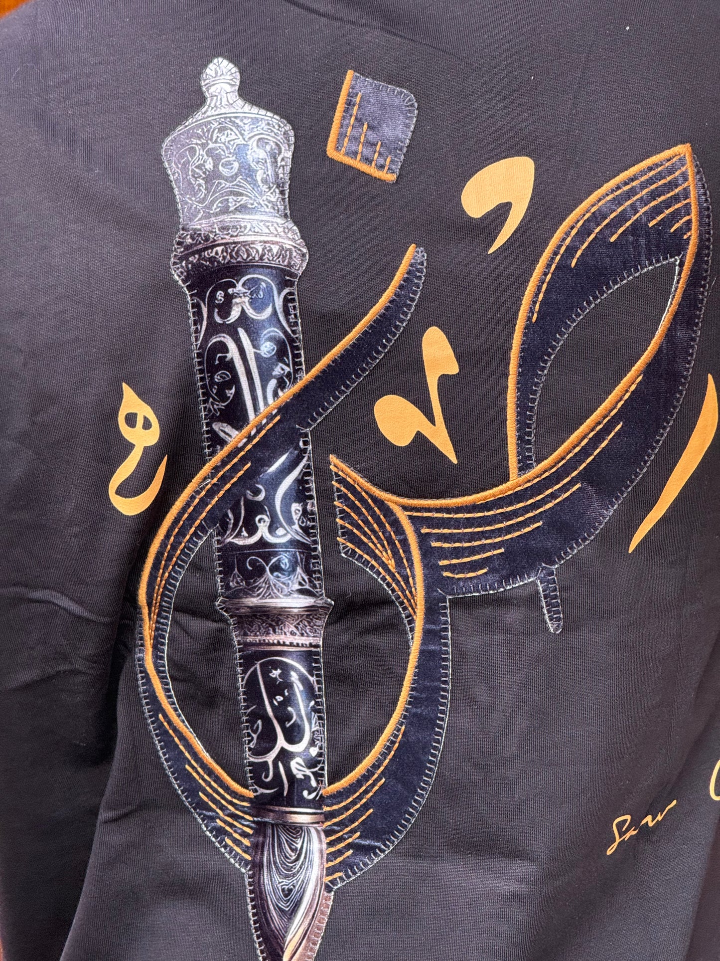 T-SHIRT SW BLACK 5148