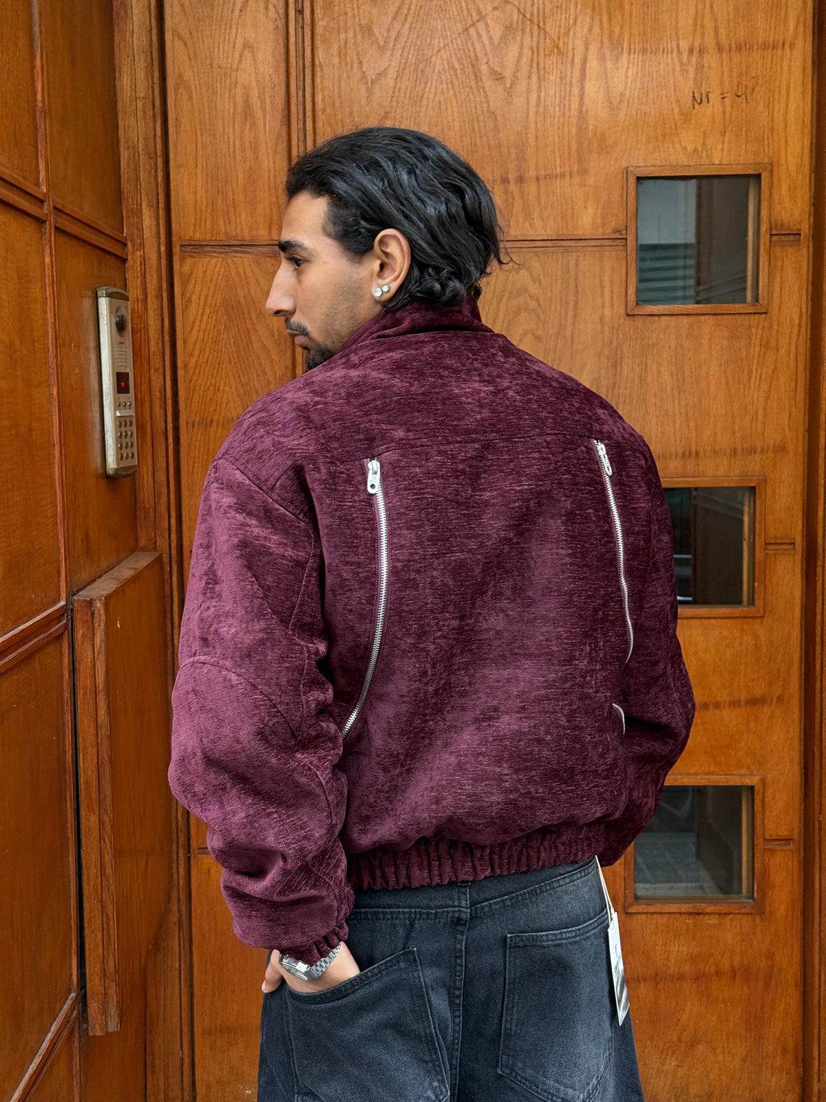JACKET BURGUNDY RT 143