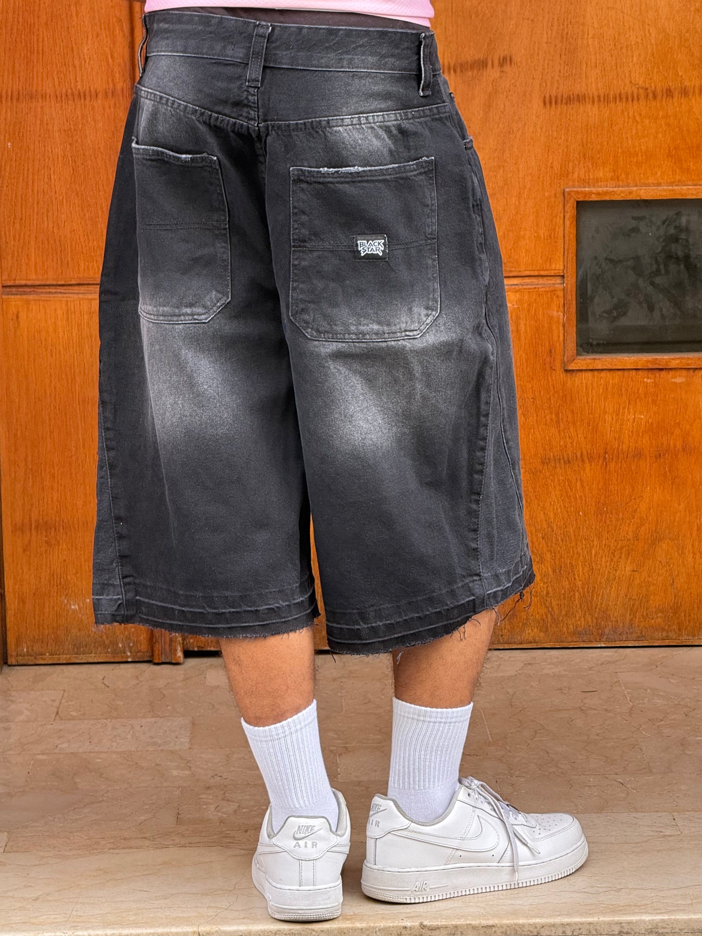 BAGGY JORTS FLARE BLACK BS