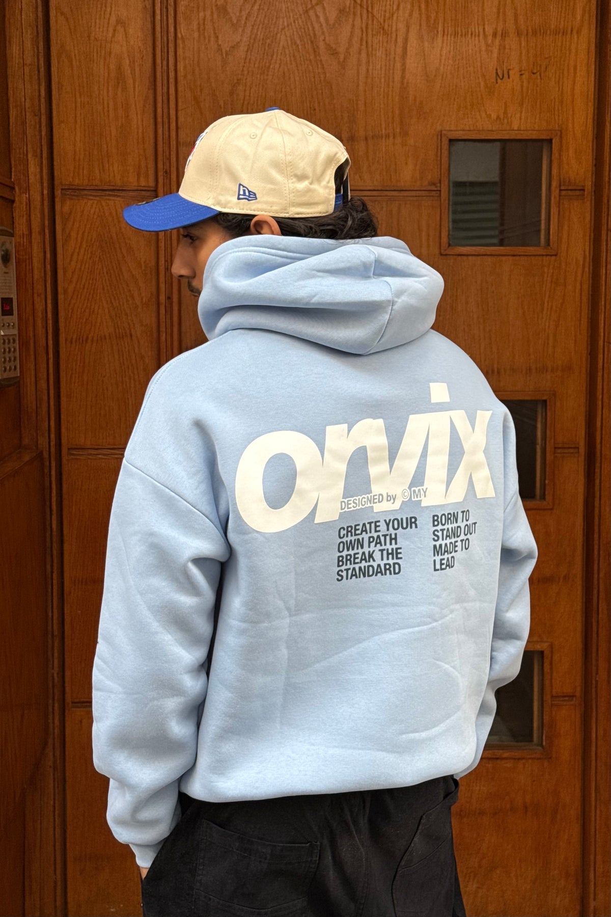 HOODIES ORVIX 01 ICE BLUE OVX