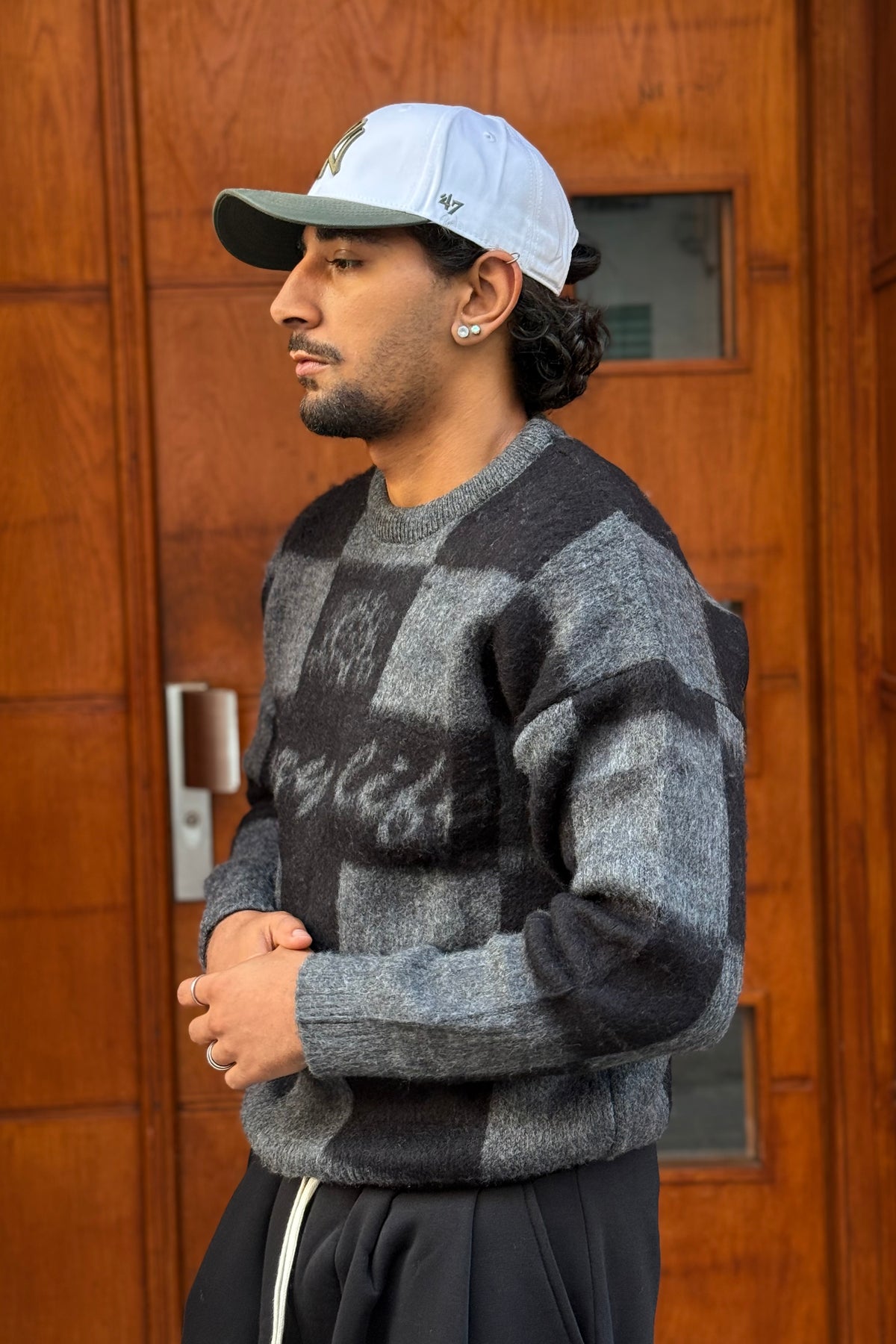 JUMPER COZY LIFE BLACK RT 60-10