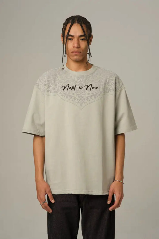 T-SHIRT BU GREY T-43