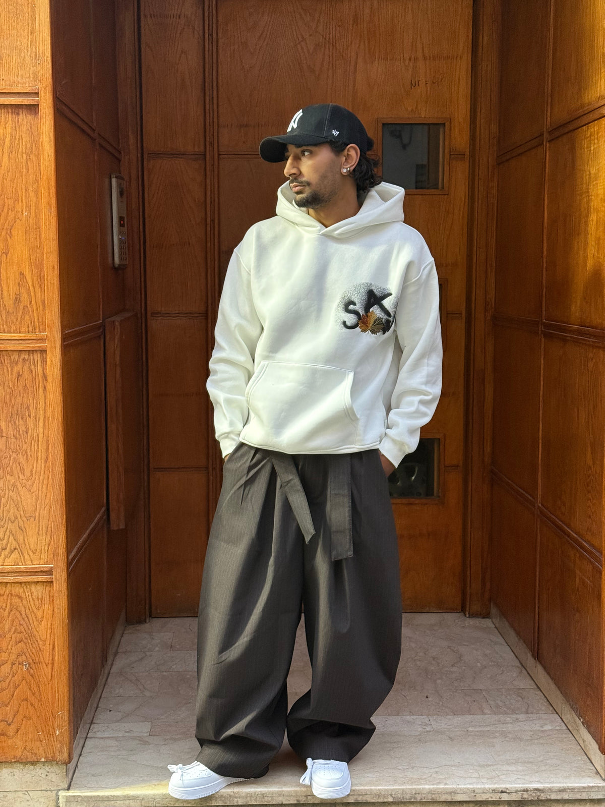 HOODIES SW WHITE 5250
