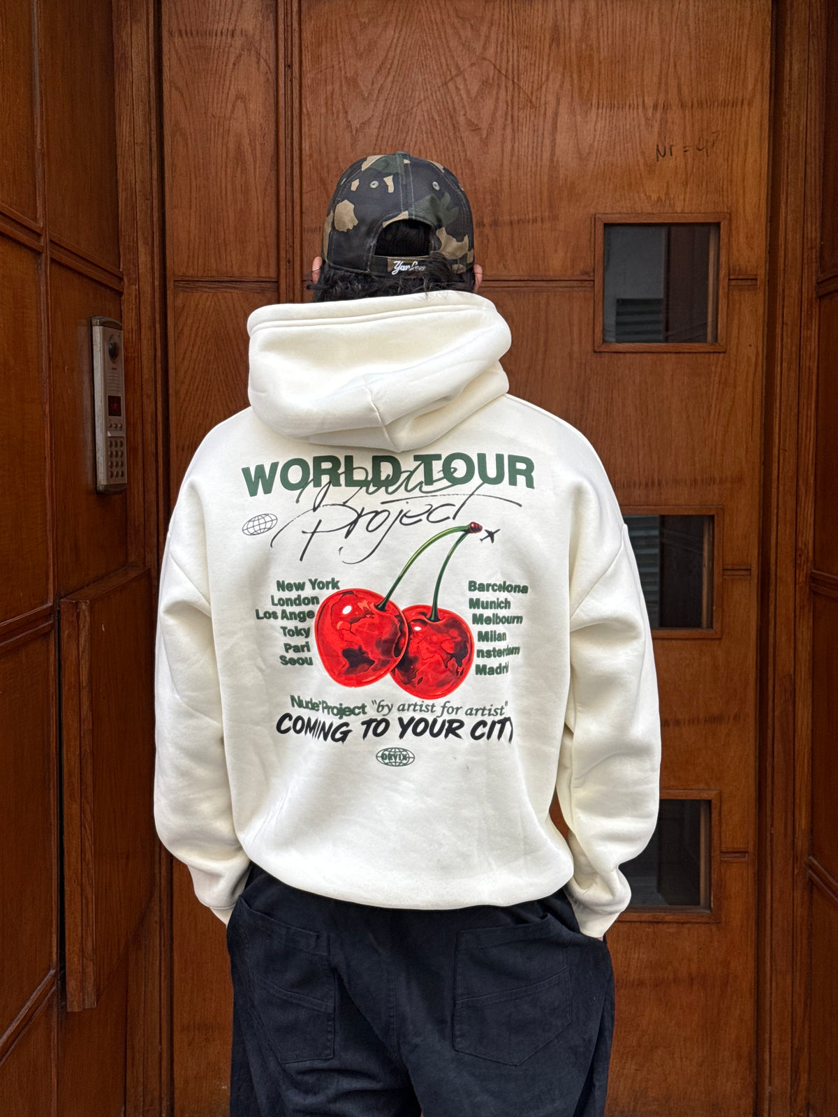 HOODIES WORLD TOUR WHITE OVX