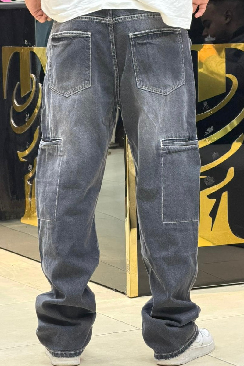 TWISTER JEANS GRIS NOIR