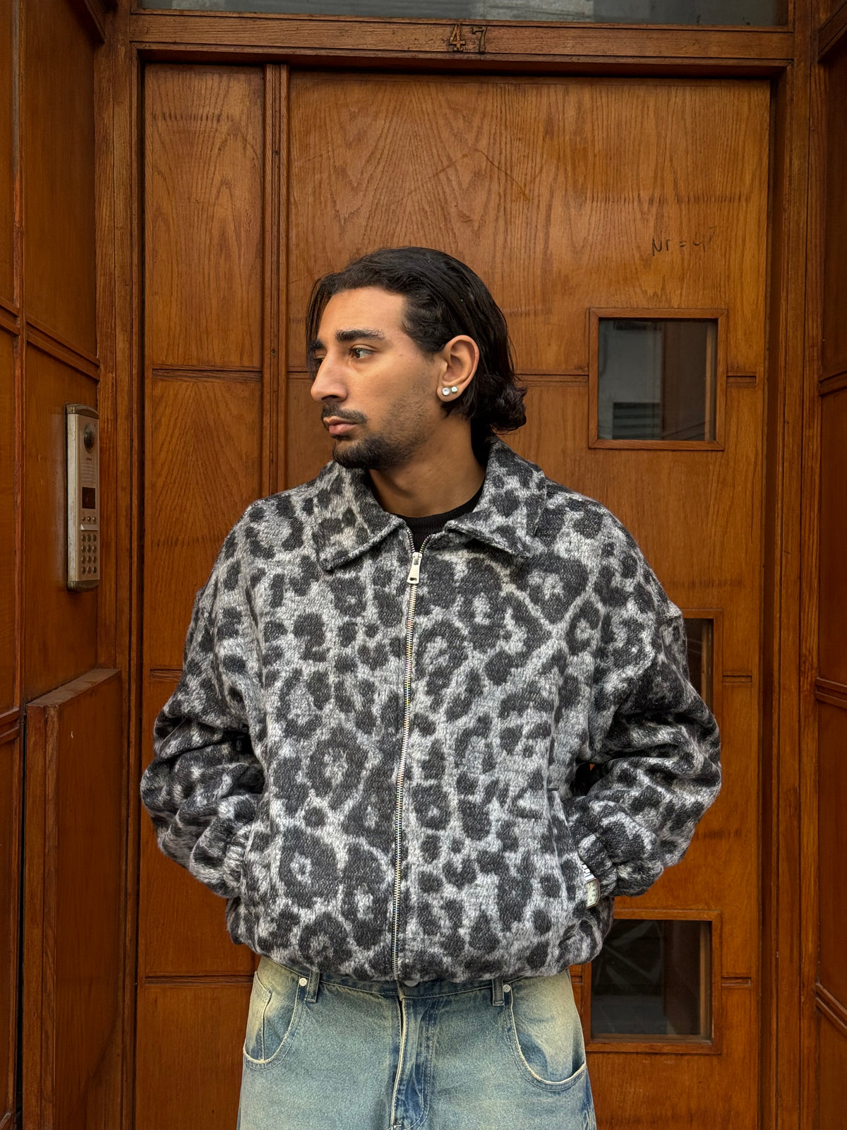 JACKET TIGER GREY PZ