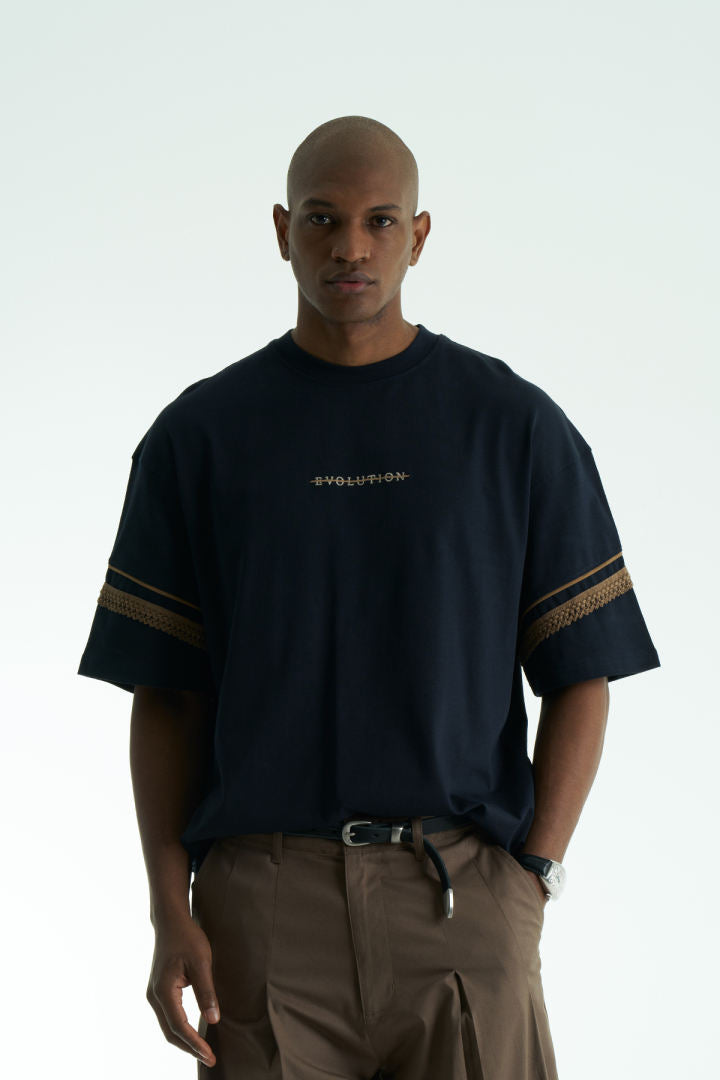 T-SHIRT SW EVOLUTION DARK BLUE 5072