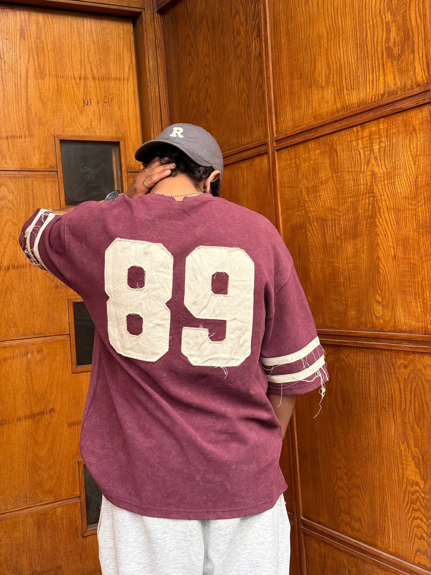 T-SHIRT ES 89 BURGUNDEY E71-121