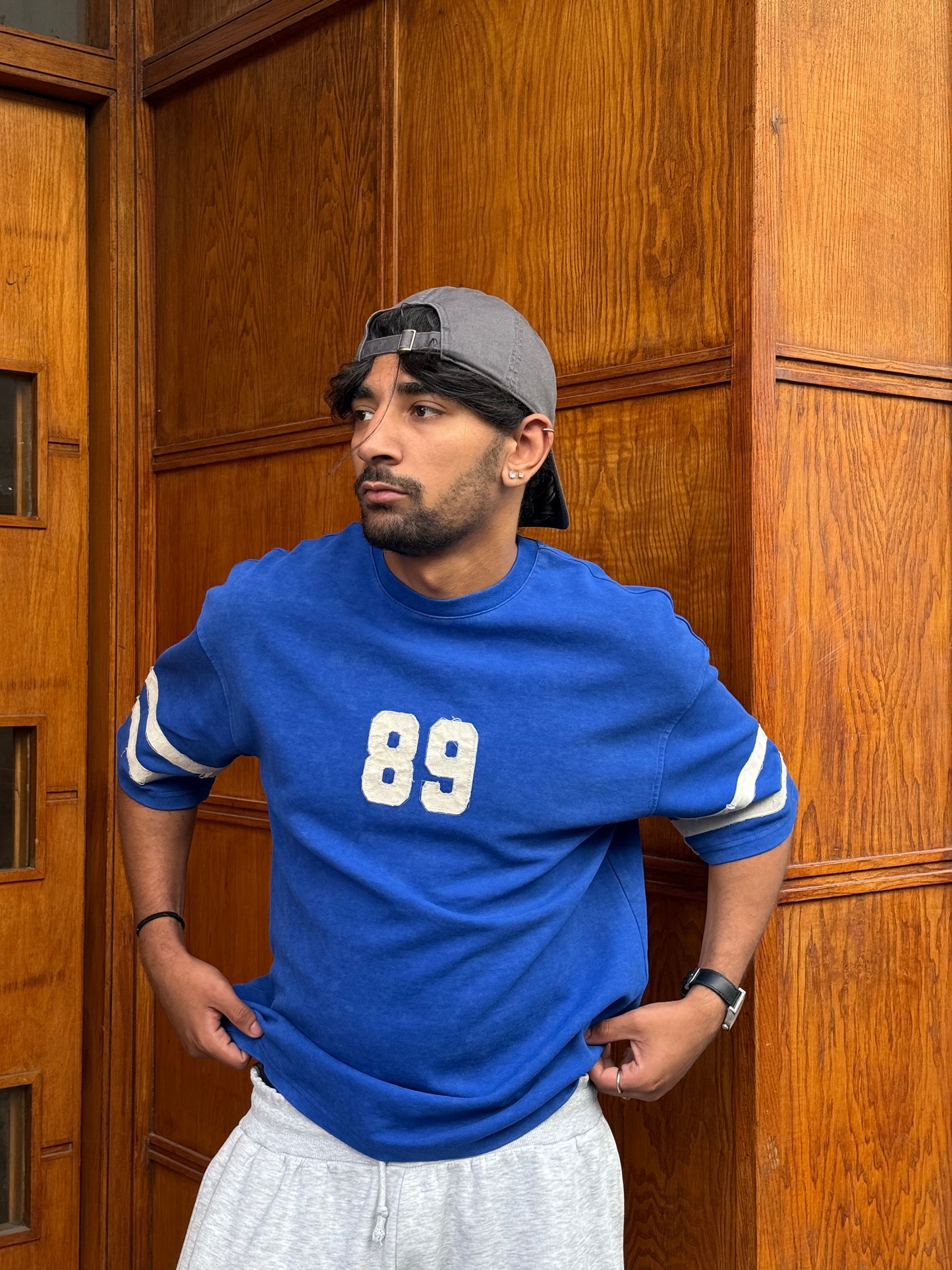 T-SHIRT ES 89 BLEU E71-121