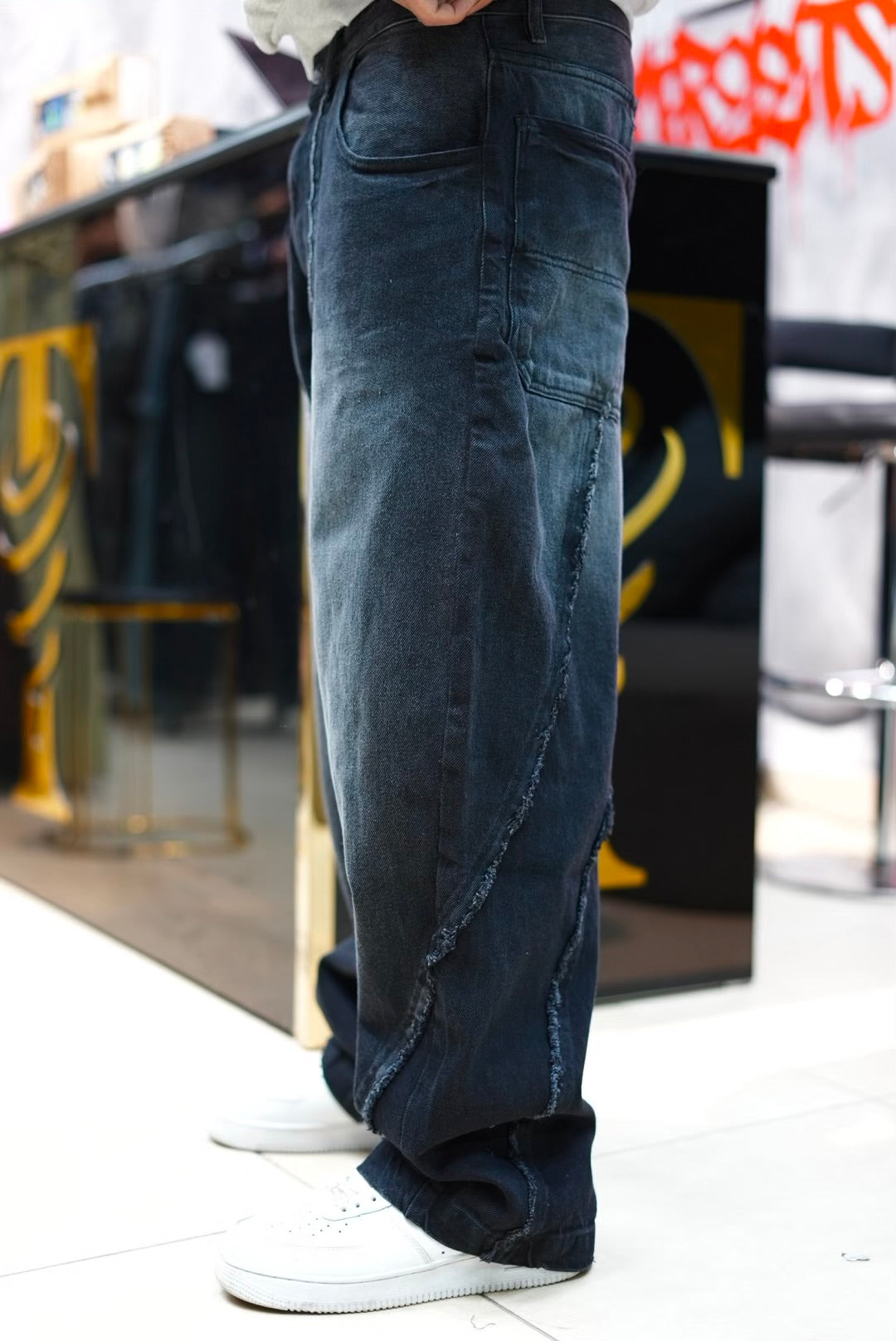 BAGGY JEANS STORM V3 BLACK