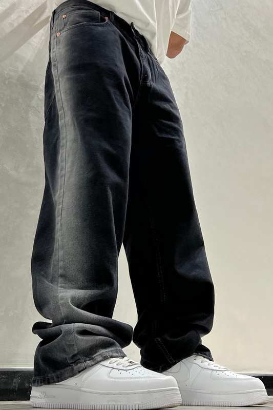 BAGGY JEANS NOIR DEGRADE