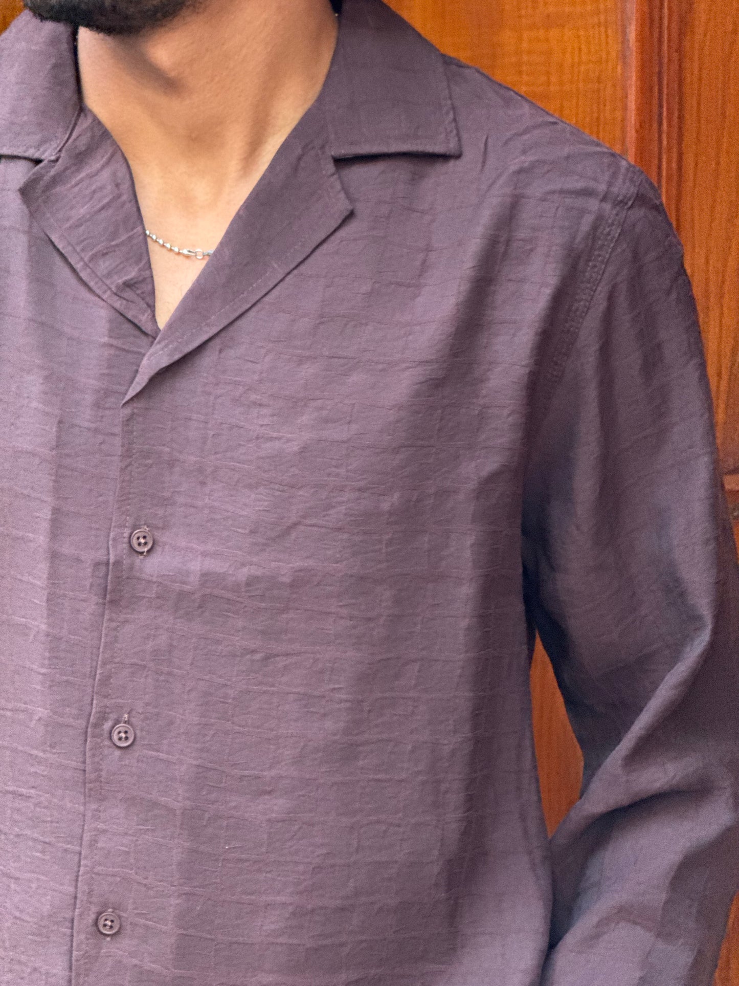 CHEMISE NGR BROWN 017