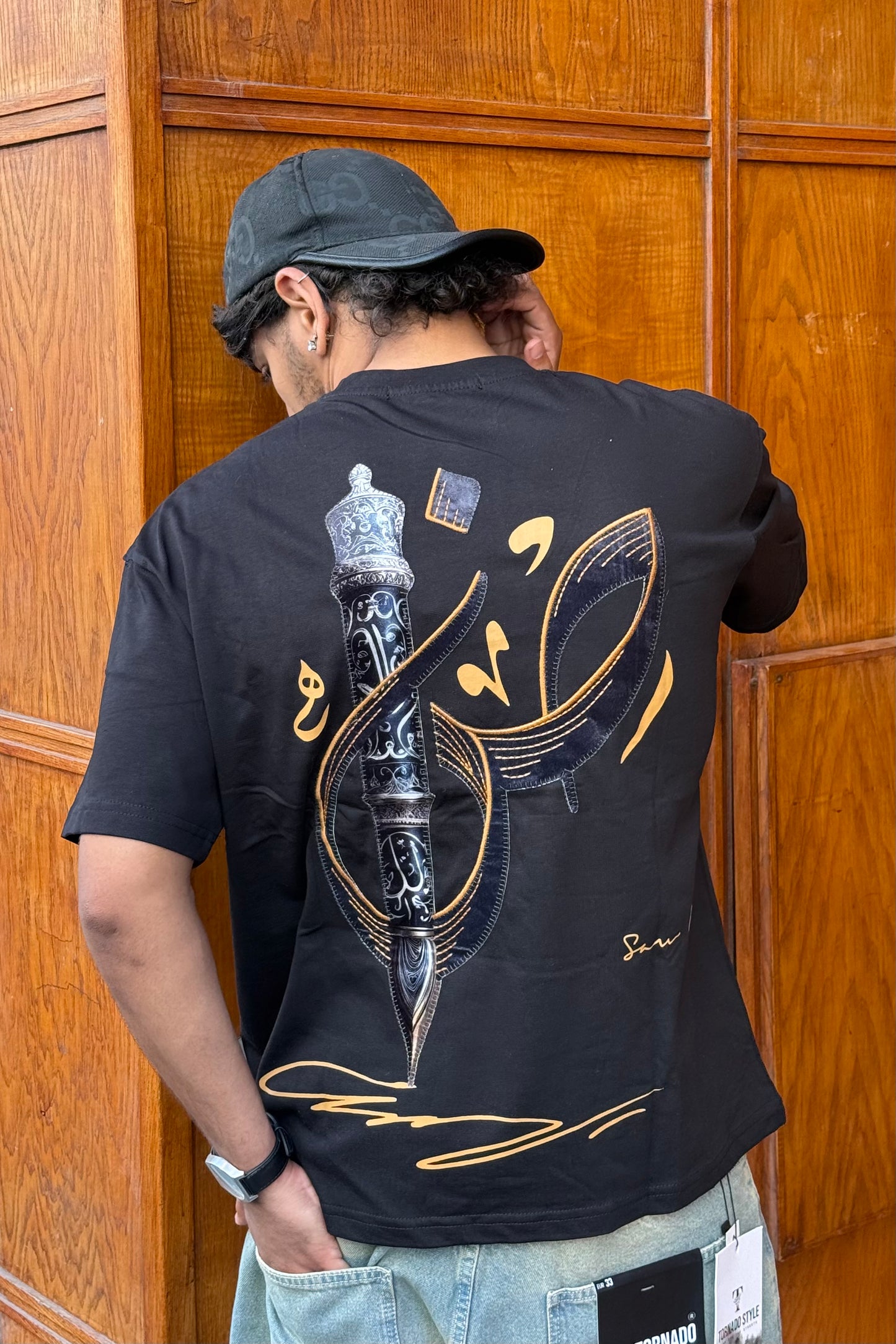 T-SHIRT SW BLACK 5148