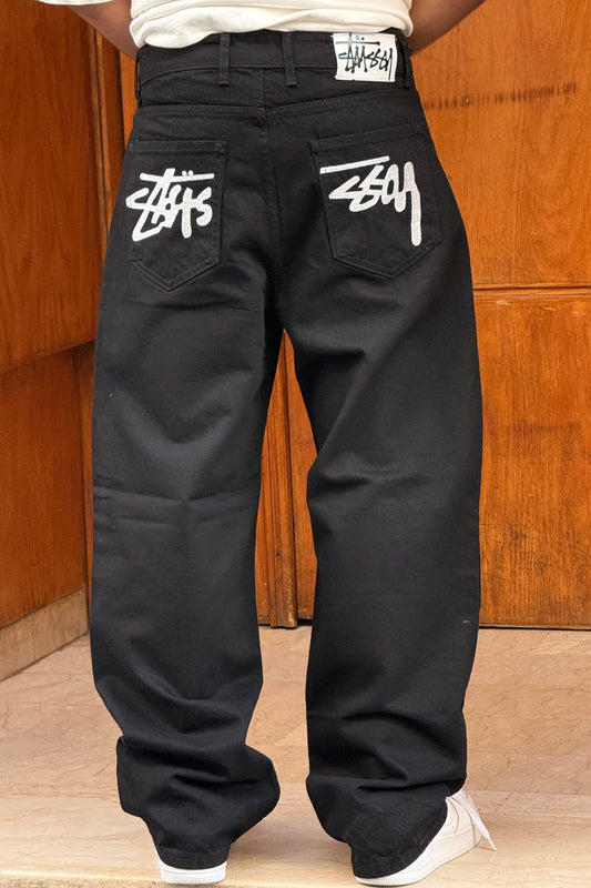 SUPPER BAGGY STUSSY 2 BLACK