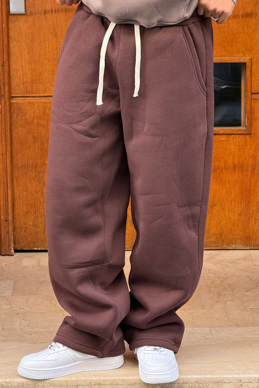 SWEATPANT OVERSIZE BROWN OVX