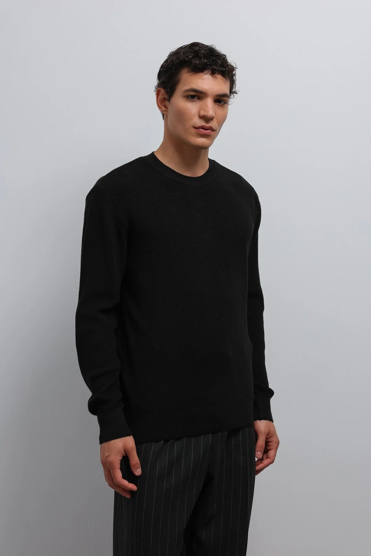 JUMPER BASIC BLACK A25Y3153 ANT