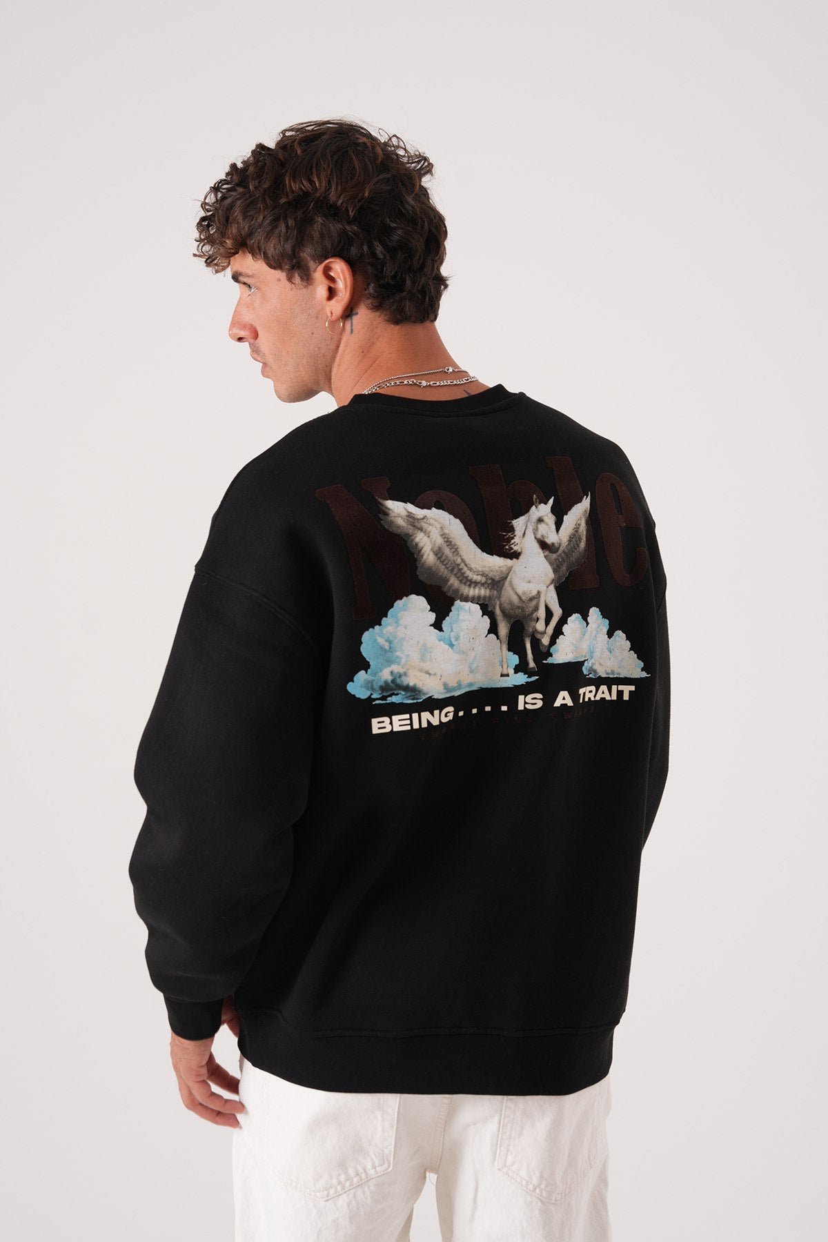 SWEATSHIRT NOBLE BLACK 257018