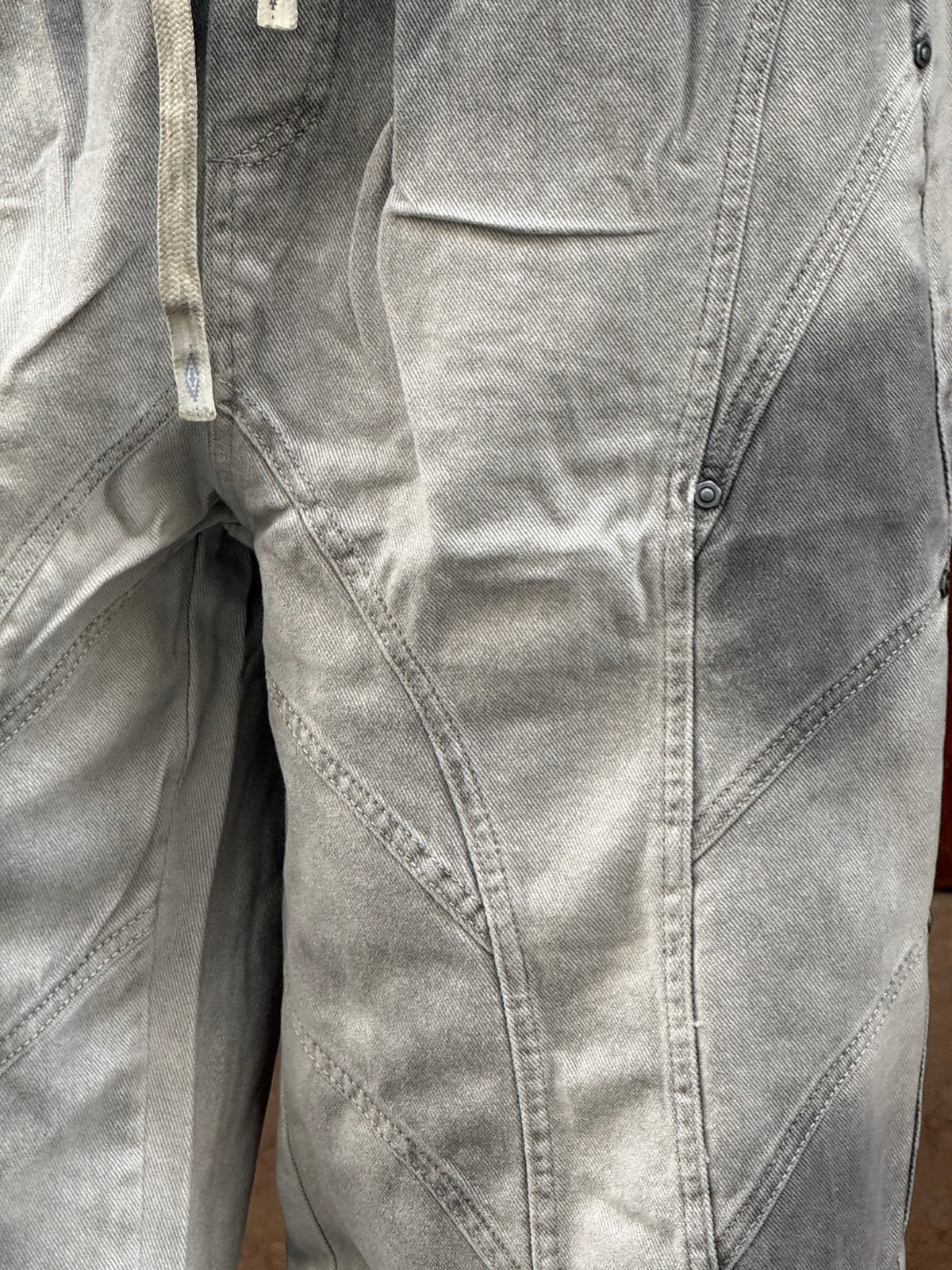 BAGGY JEANS TREETS WHITE WASHED CN