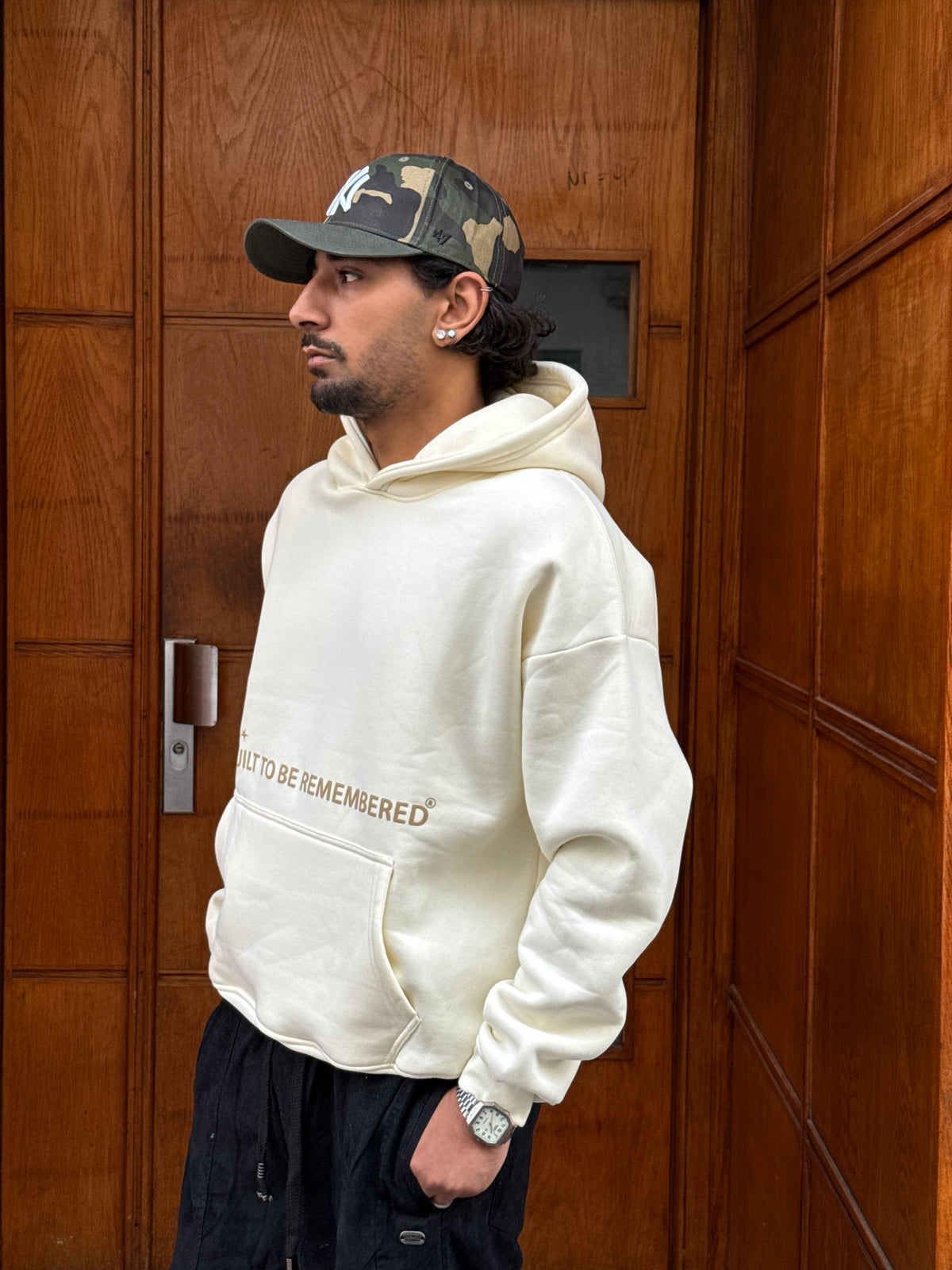 HOODIES STARS ECRU OVX