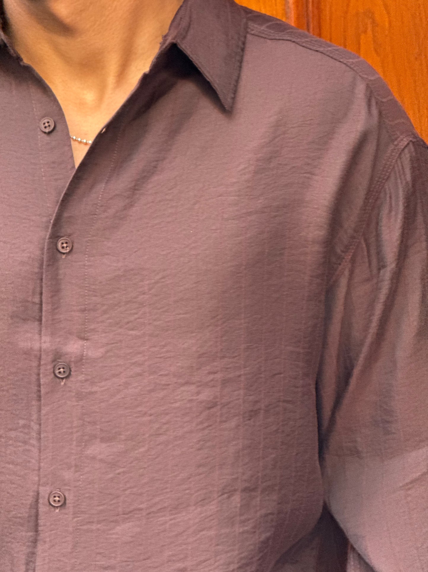 CHEMISE NGR BROWN 013
