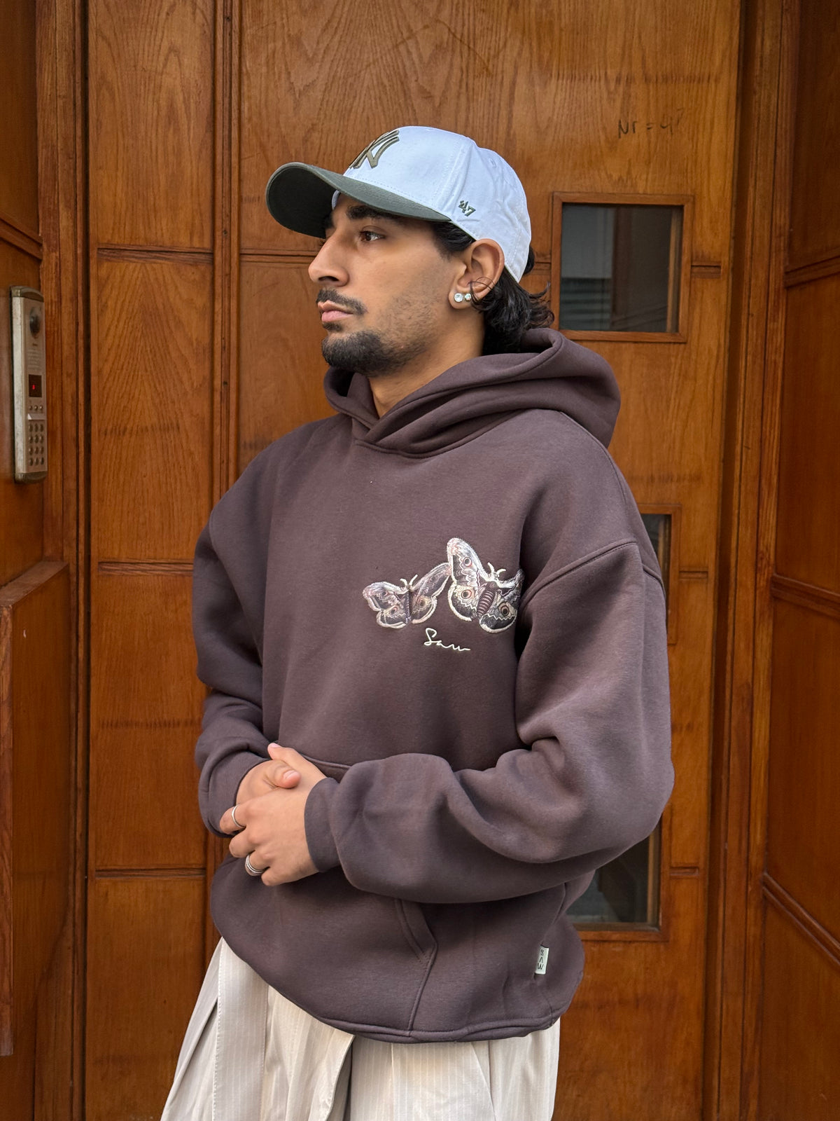 HOODIES SW BROWN 5259