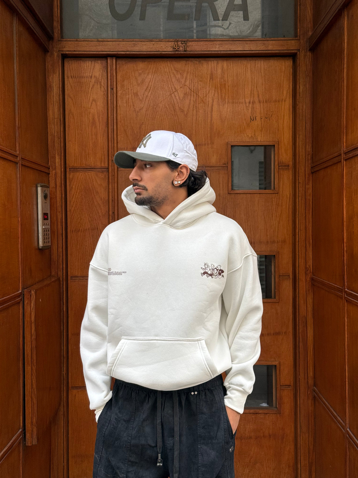 HOODIES AUTHENTIC PARIS WHITE BL
