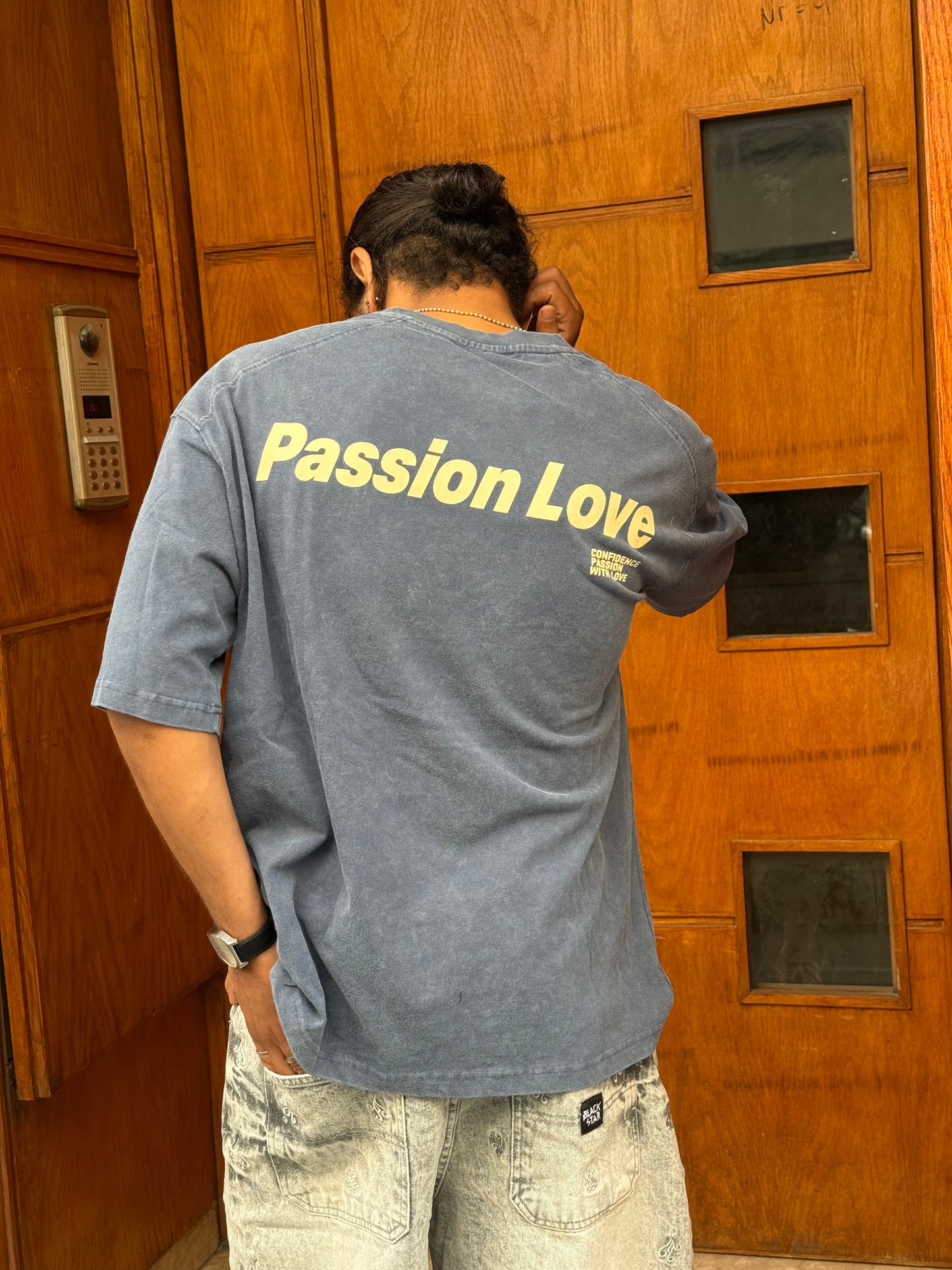 T-SHIRT BR PASSION LOVE BLUE 20-208
