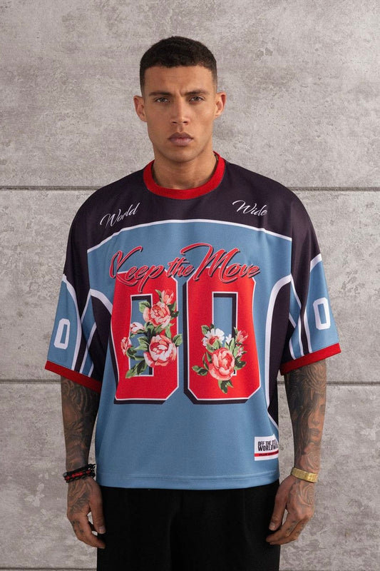 AMERICAN T-SHIRT 00 BLUE