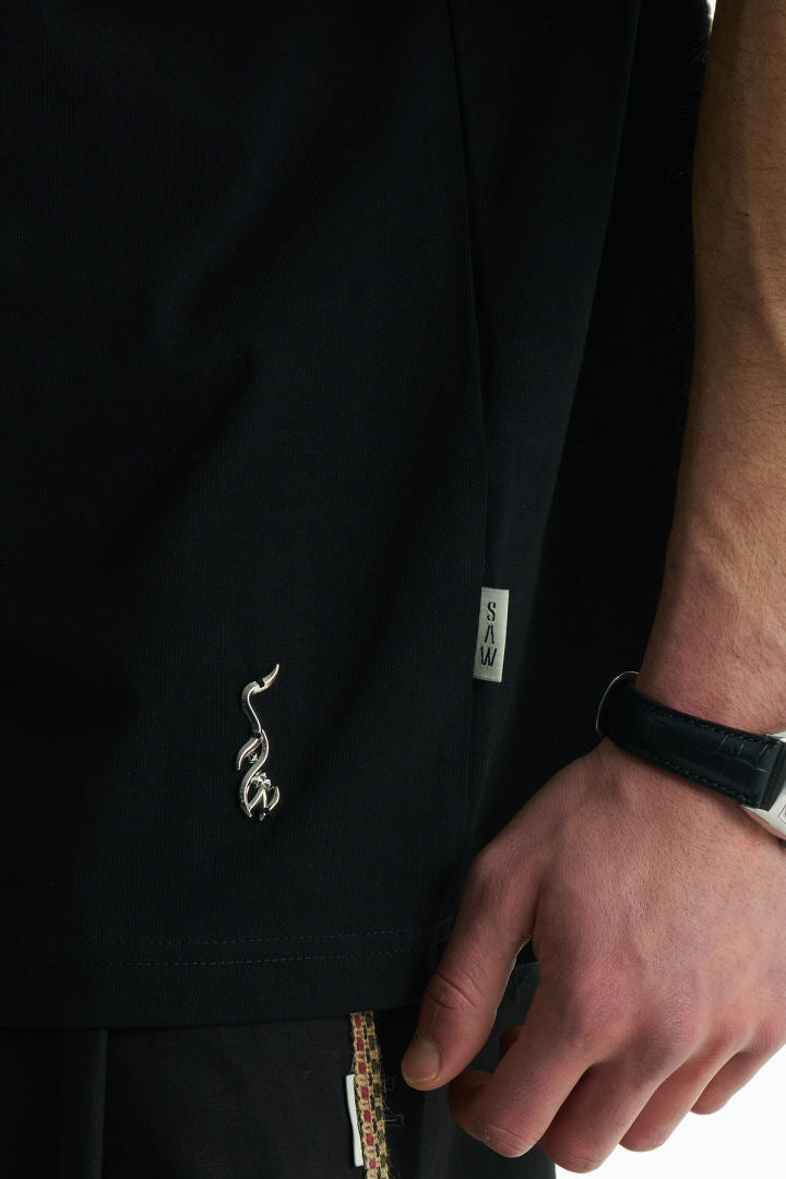 T-SHIRT SW BLACK 5087