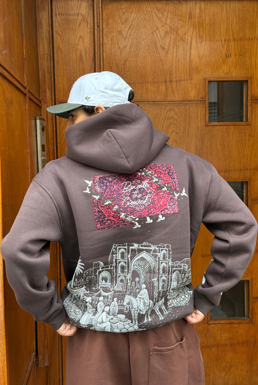 HOODIES SW BROWN 5285