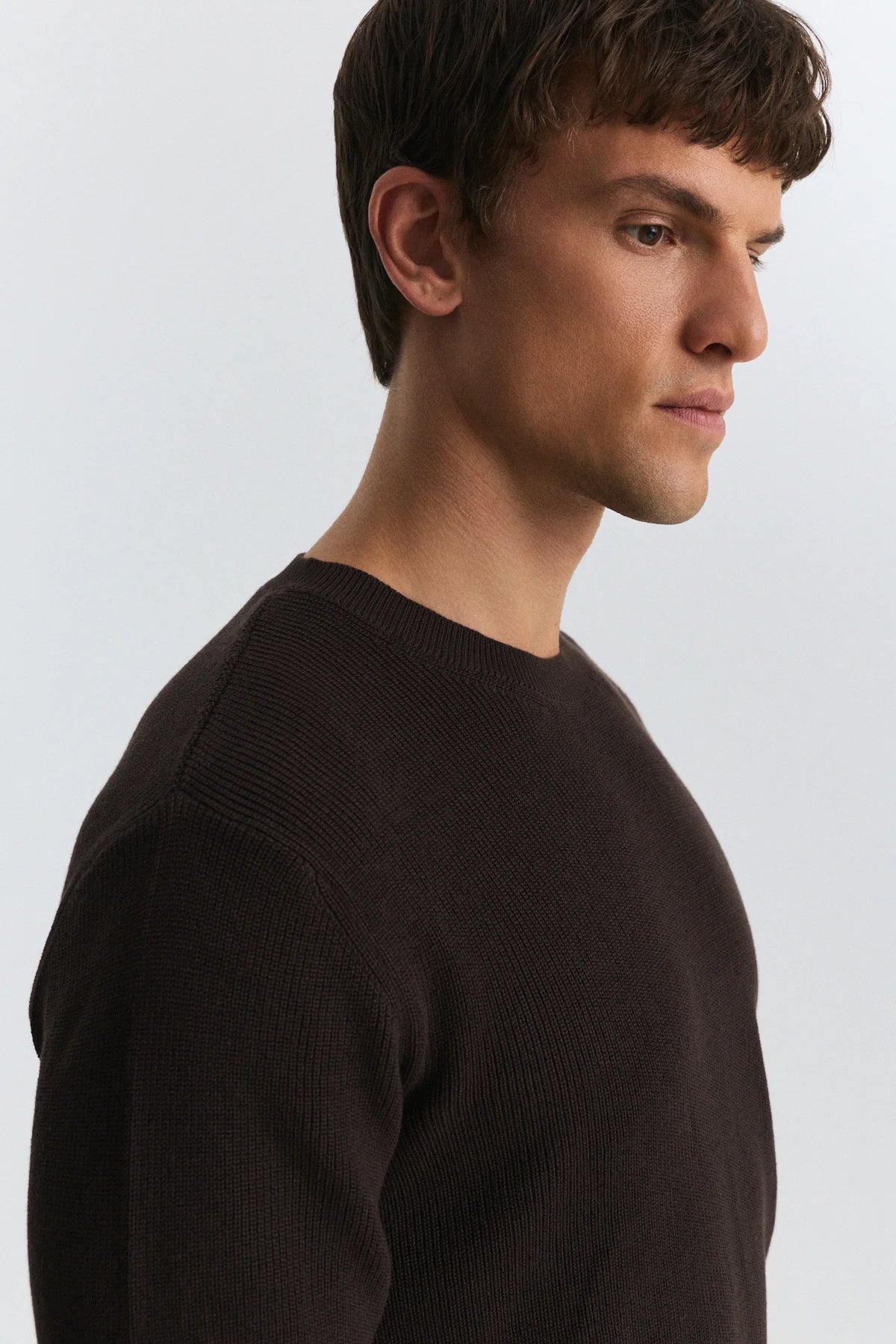 JUMPER BASIC BROWN A25Y3153 ANT