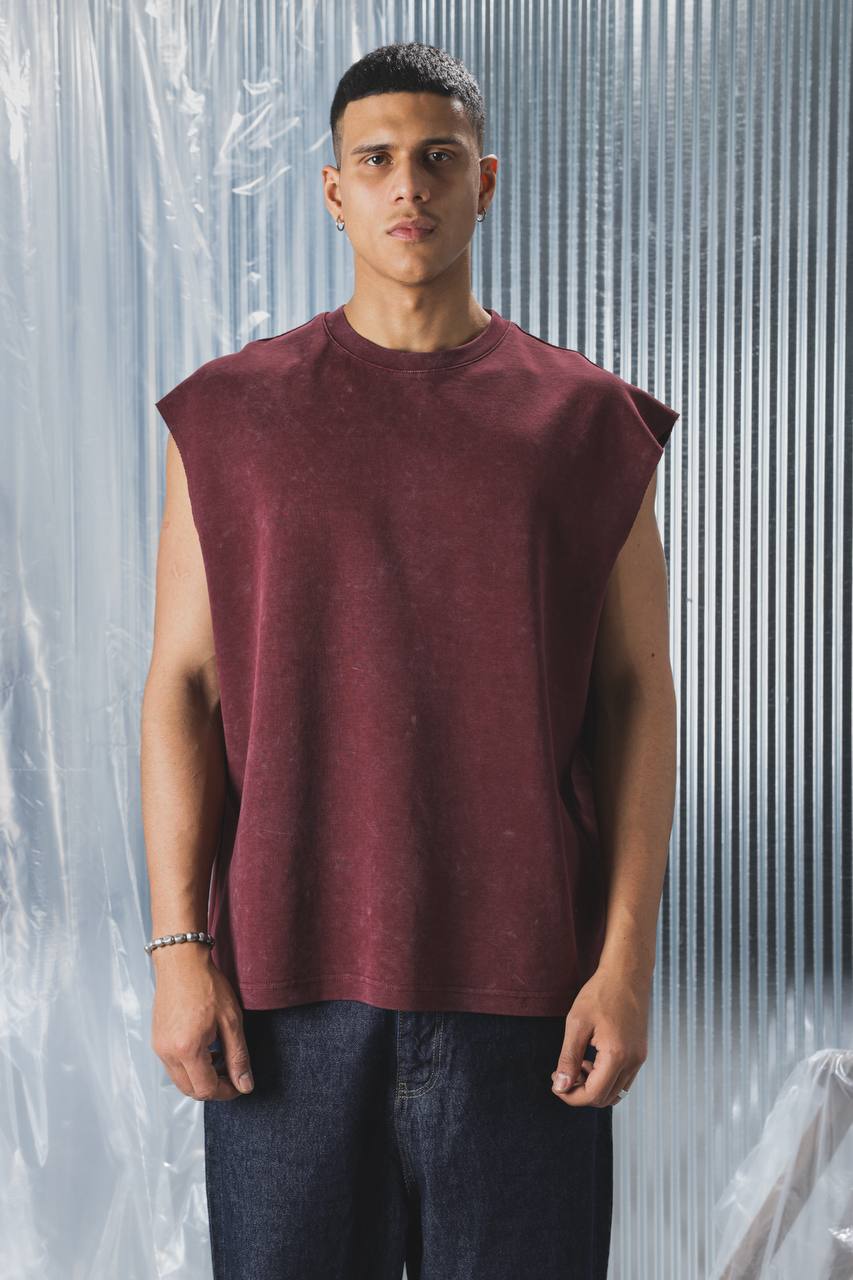 ATHLETE ES WASHED BURGUNDY E71-152